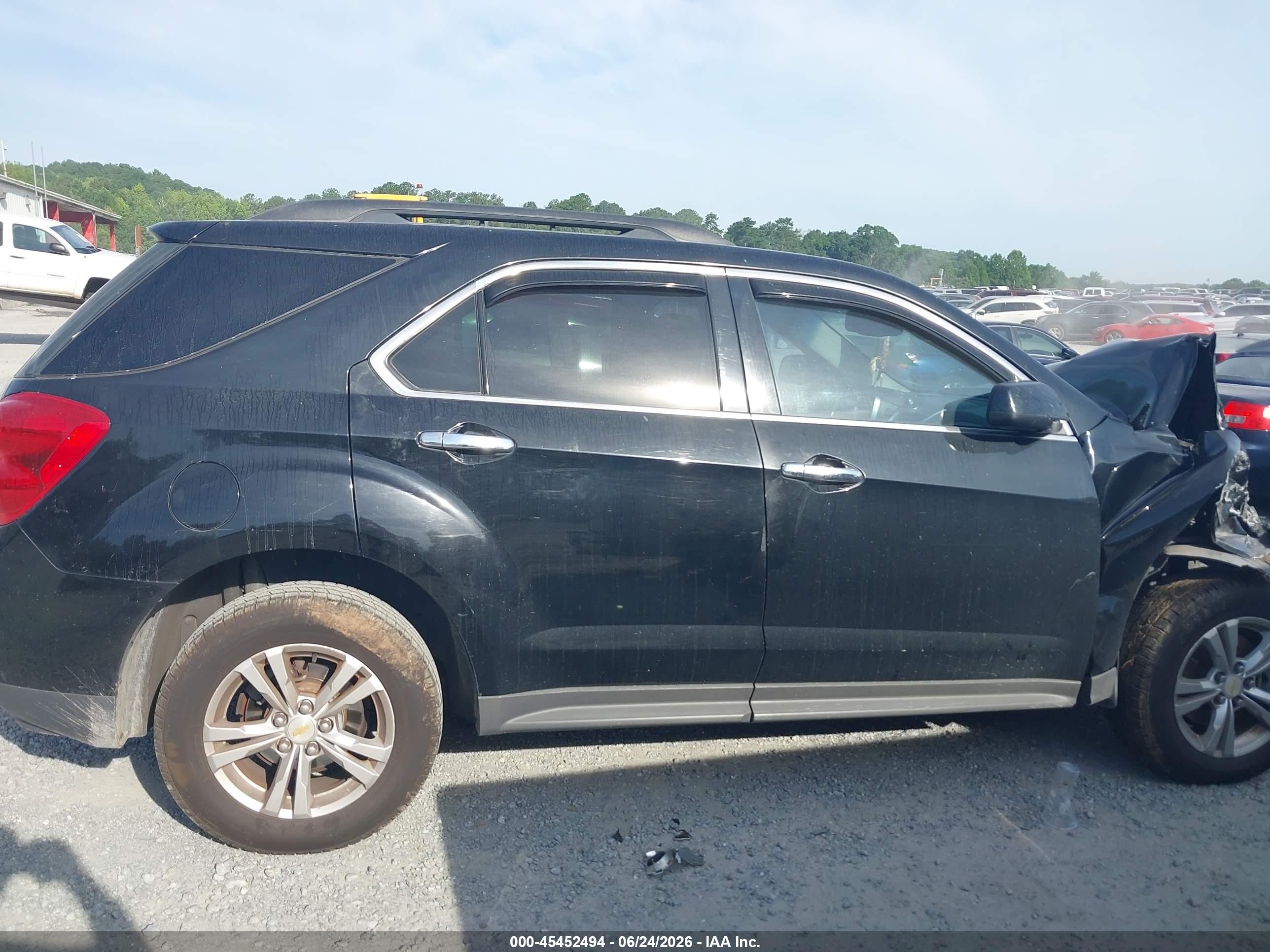 2011 Chevrolet Equinox Lt W/2lt Black vin: 2GNALPEC2B1297648