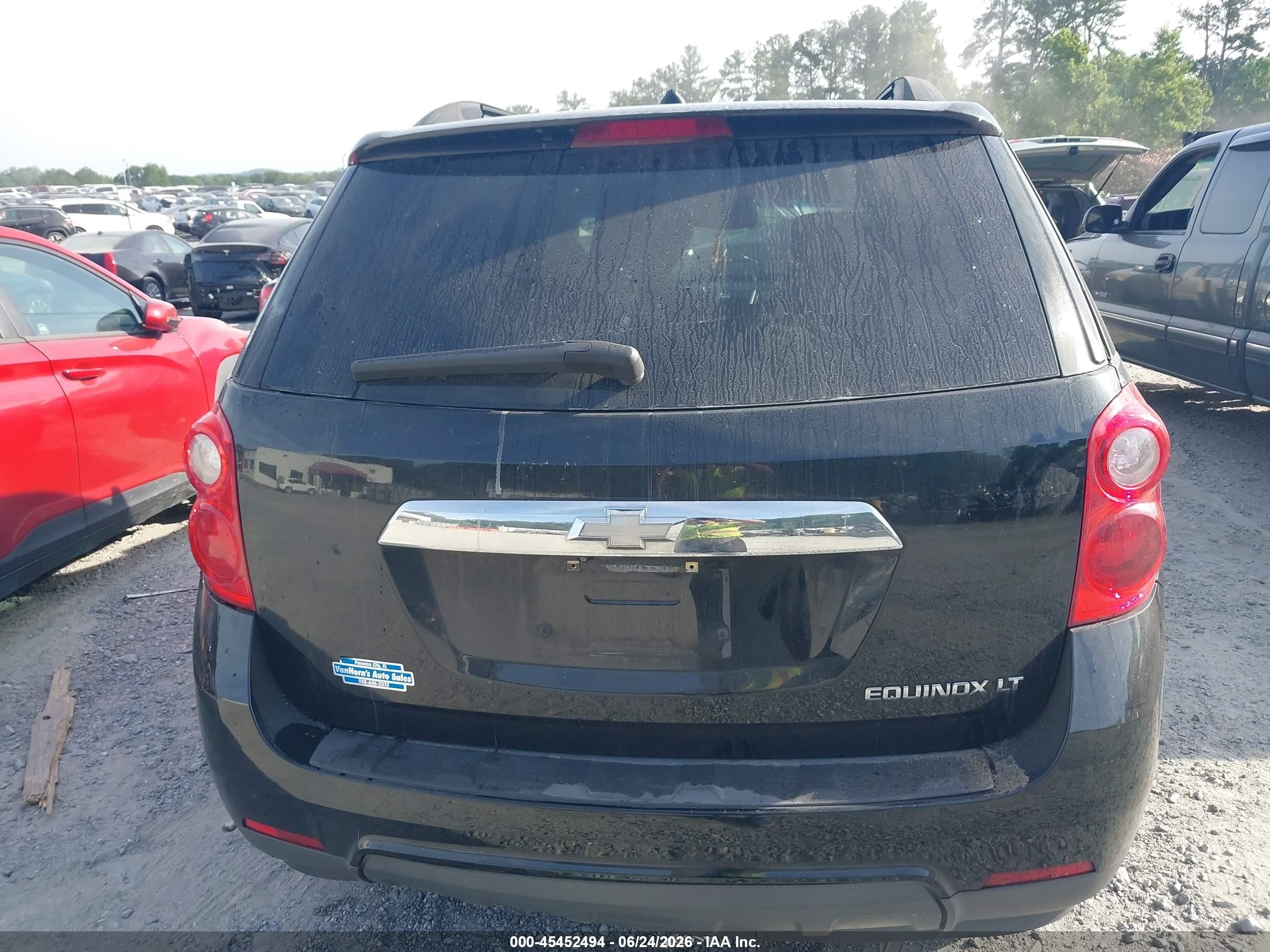 2011 Chevrolet Equinox Lt W/2lt Black vin: 2GNALPEC2B1297648