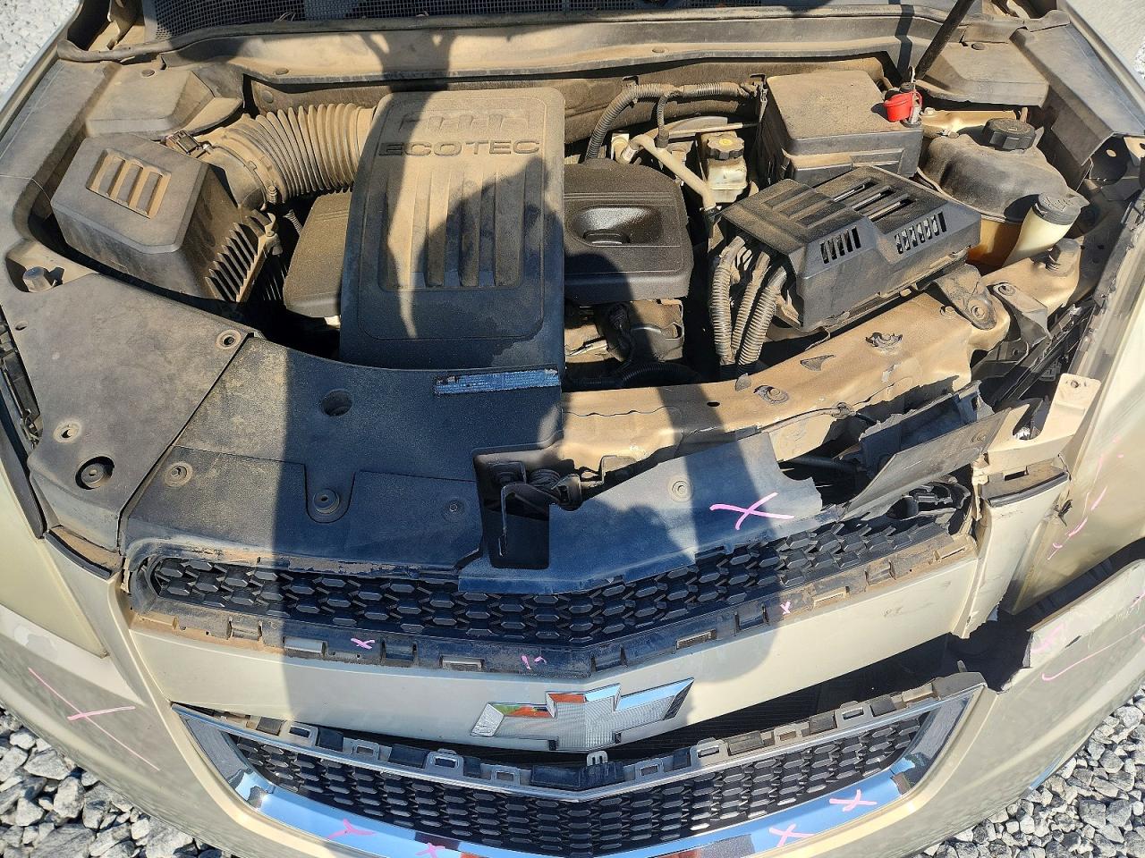 2011 Chevrolet Equinox Lt Beige vin: 2GNALPEC3B1158581