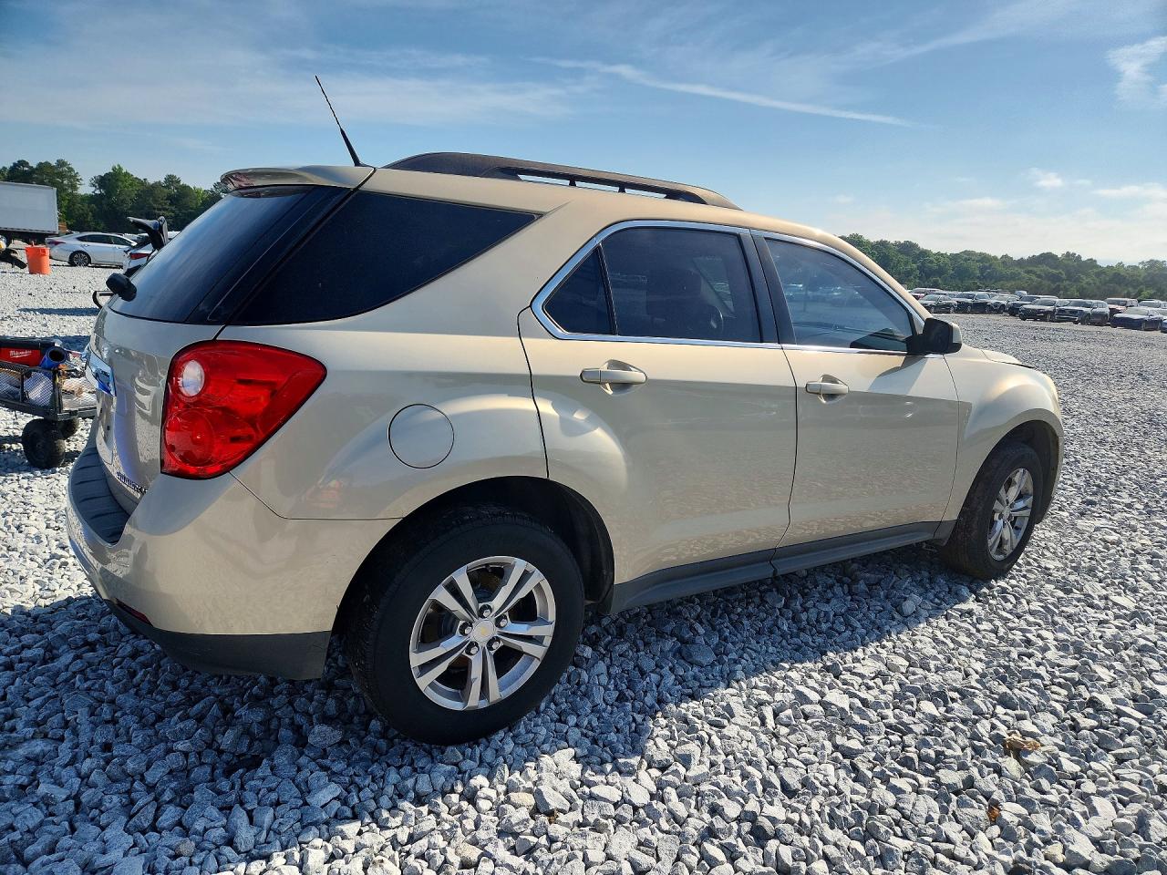 2011 Chevrolet Equinox Lt Beige vin: 2GNALPEC3B1158581