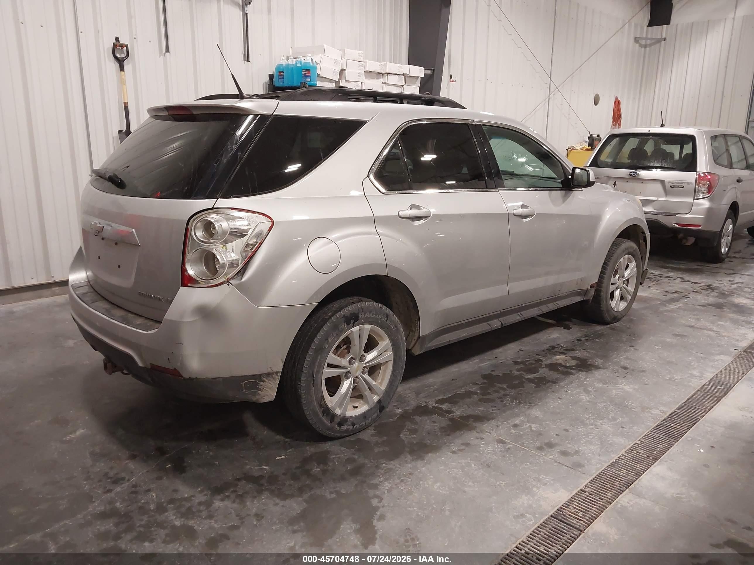 2011 Chevrolet Equinox Lt W/2lt Серебряный vin: 2GNALPEC3B1172772