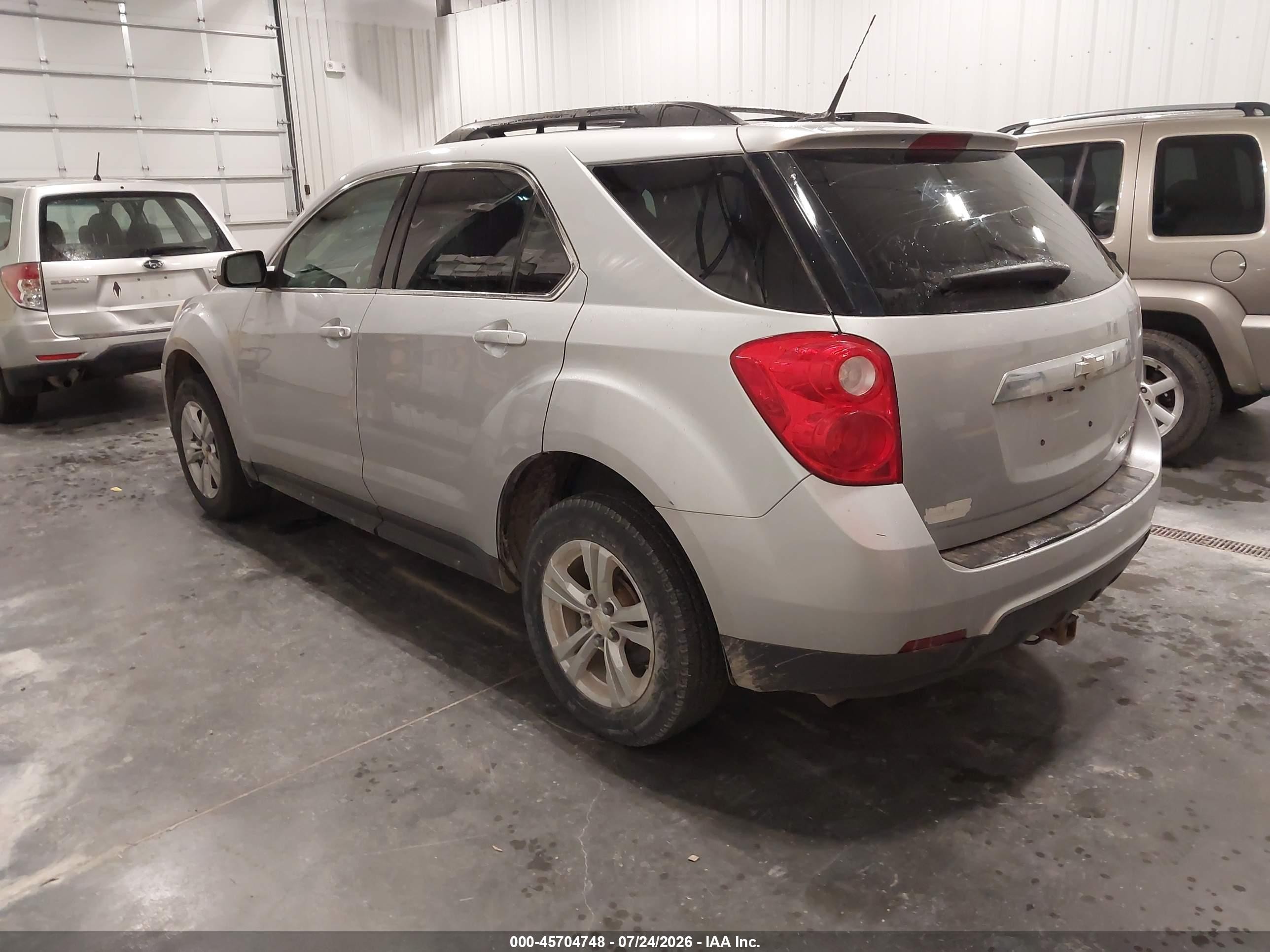 2011 Chevrolet Equinox Lt W/2lt Серебряный vin: 2GNALPEC3B1172772