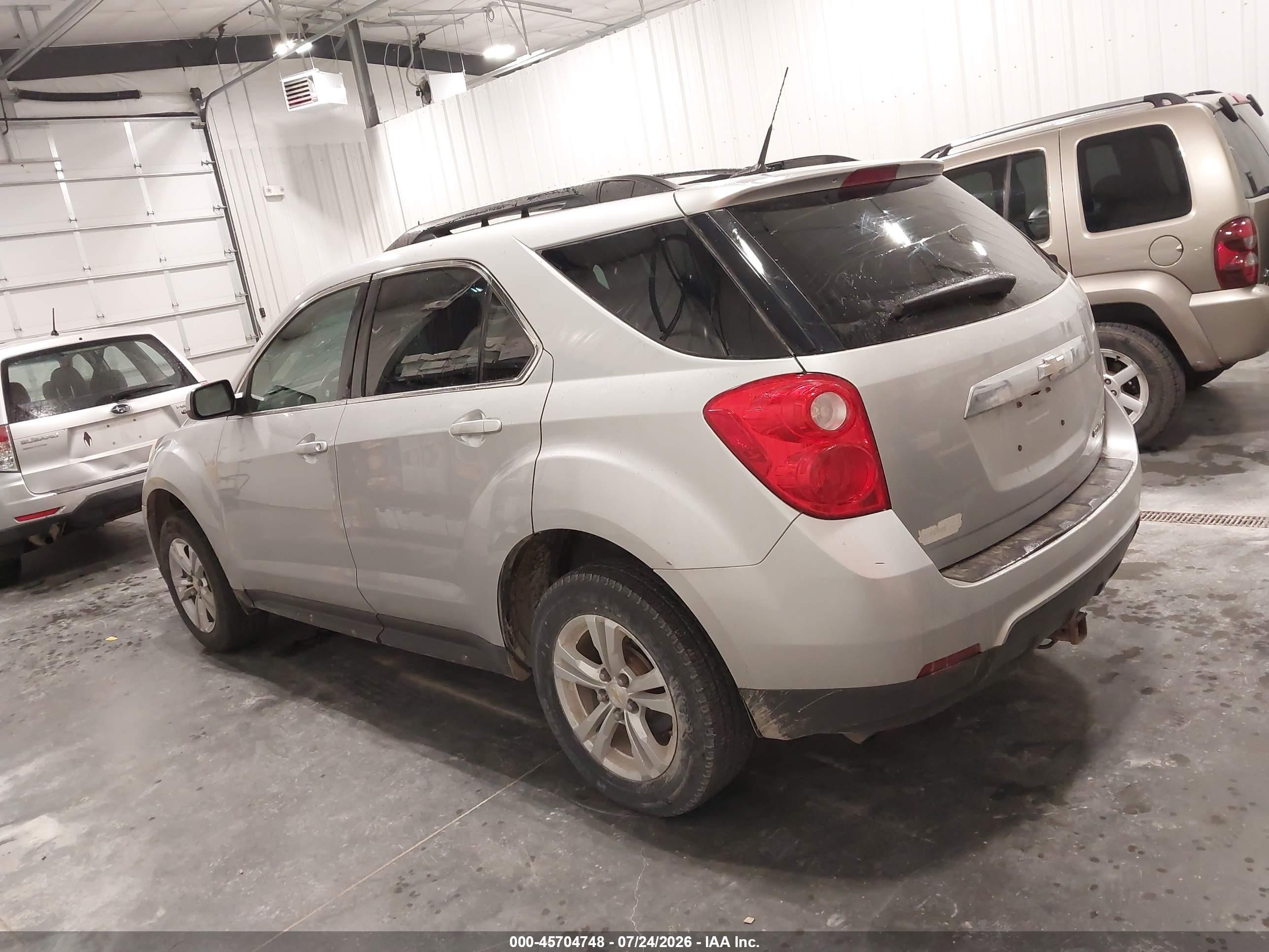 2011 Chevrolet Equinox Lt W/2lt Серебряный vin: 2GNALPEC3B1172772