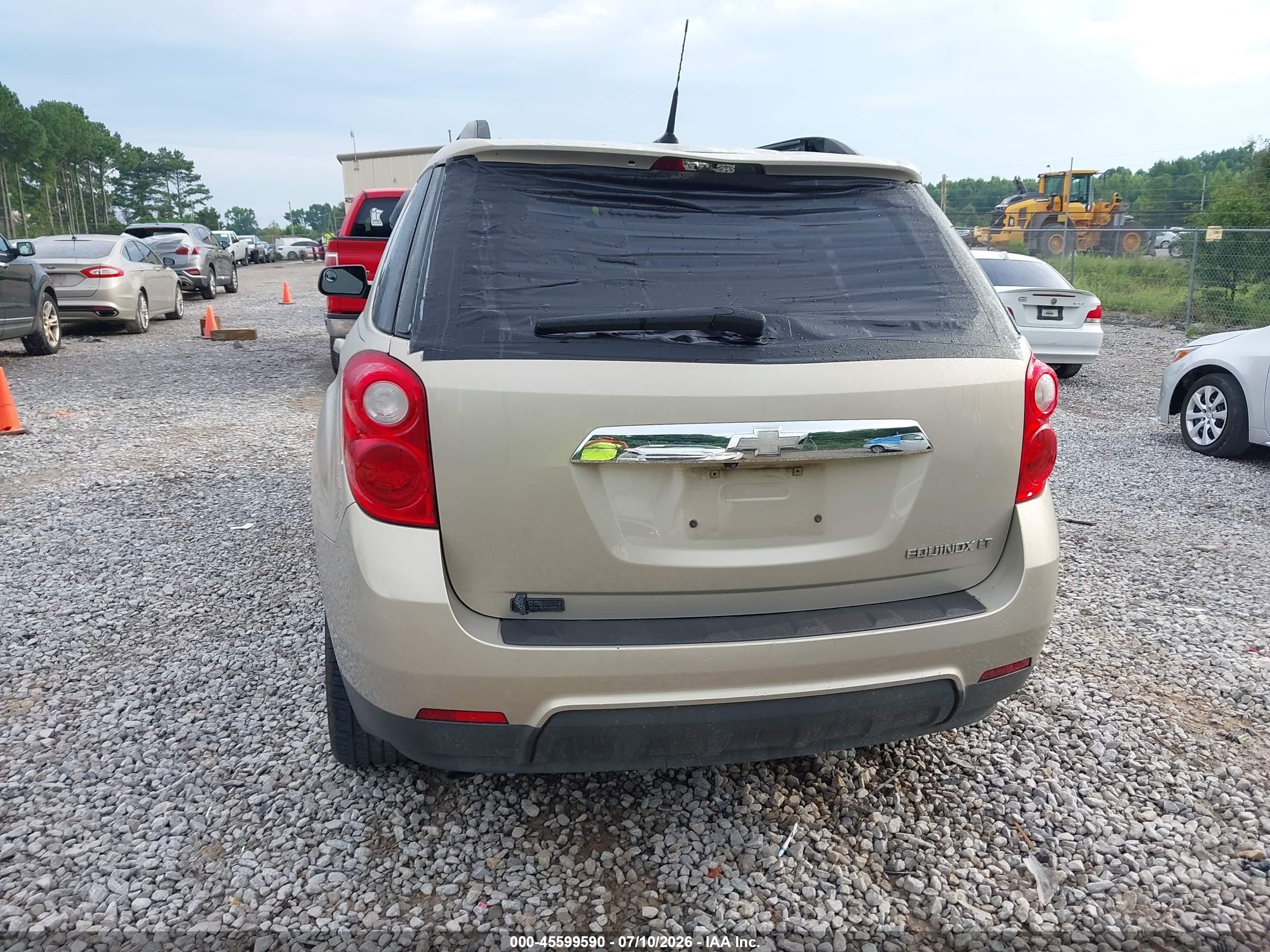 2011 Chevrolet Equinox Lt W/2lt Золотой vin: 2GNALPEC4B1312568