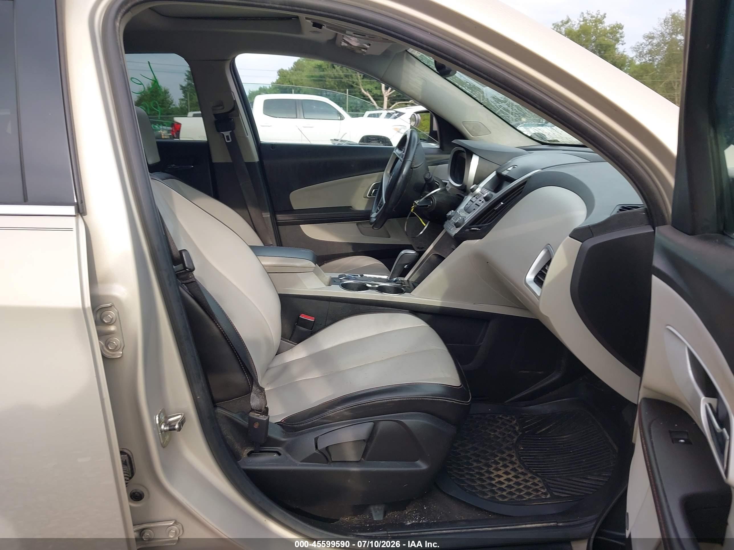 2011 Chevrolet Equinox Lt W/2lt Золотой vin: 2GNALPEC4B1312568