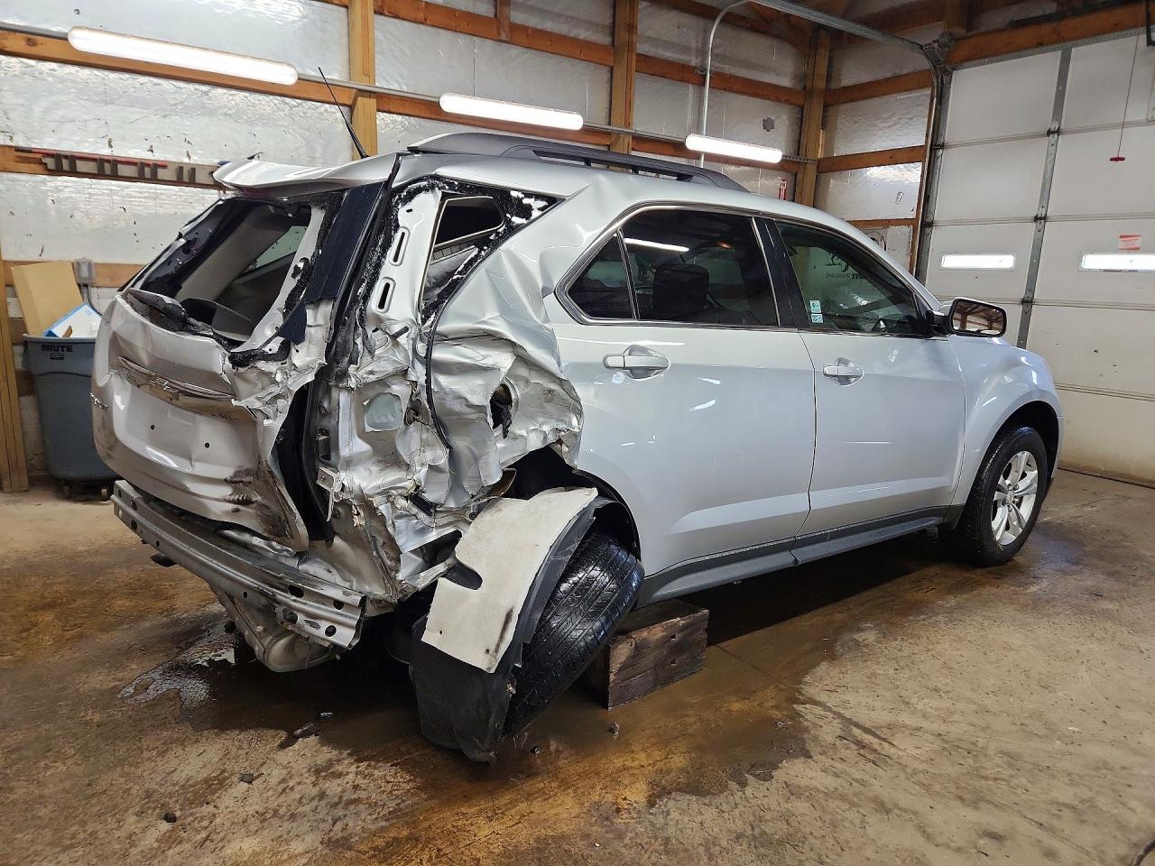 2011 Chevrolet Equinox Lt Silver vin: 2GNALPEC5B1177150