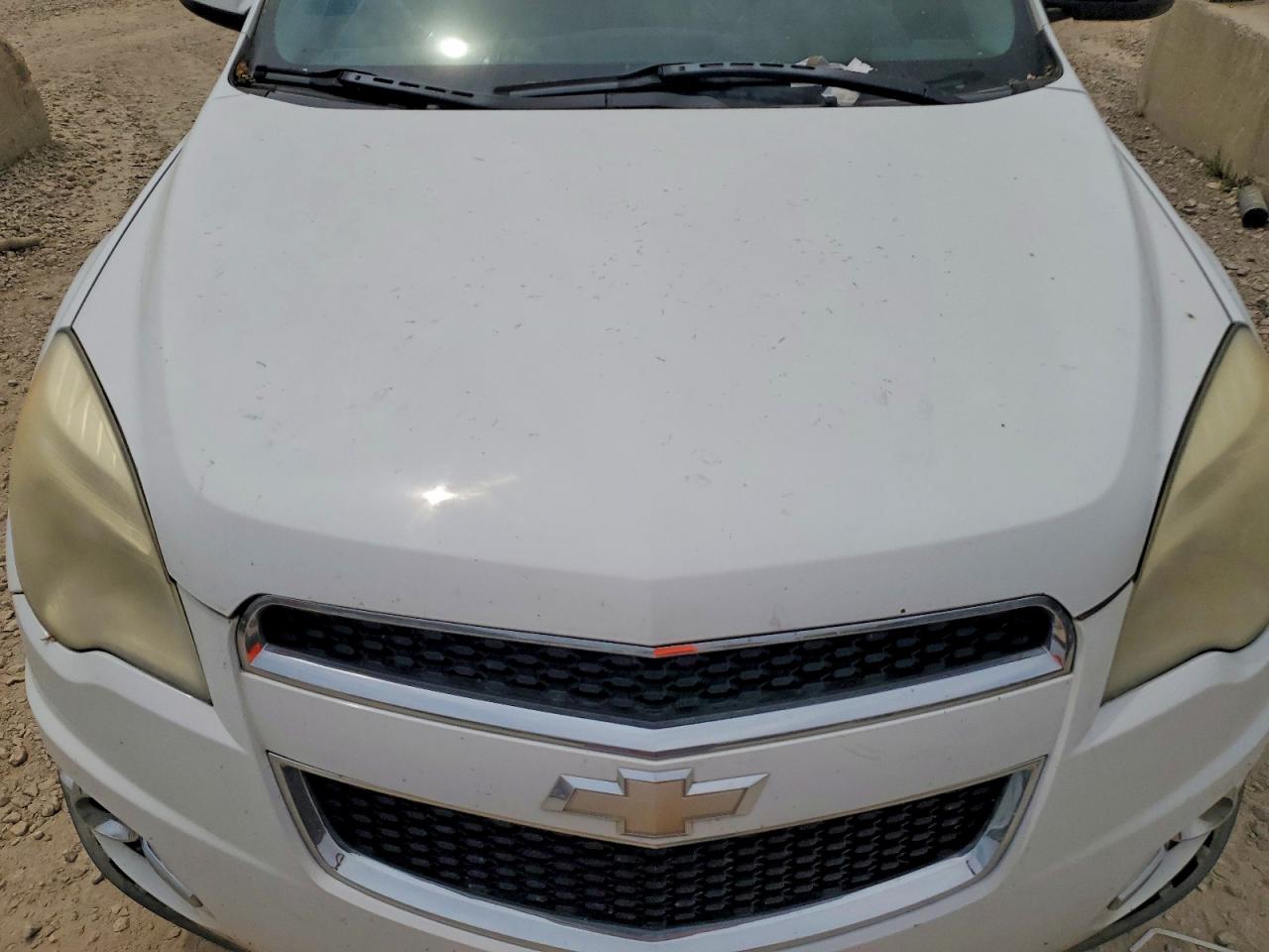2011 Chevrolet Equinox Lt White vin: 2GNALPEC8B1218337