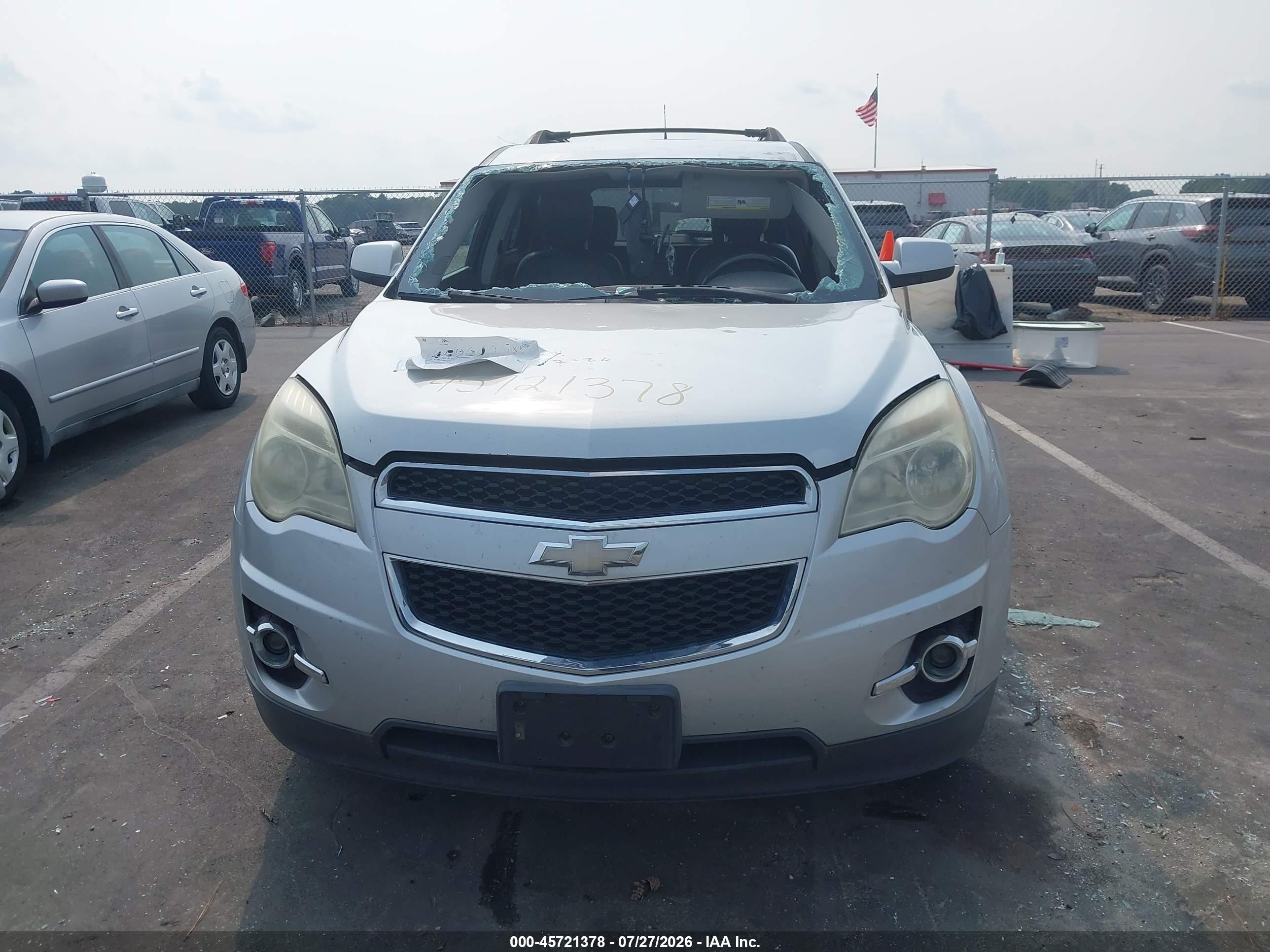2011 Chevrolet Equinox Lt W/2lt Silver vin: 2GNALPEC9B1275632