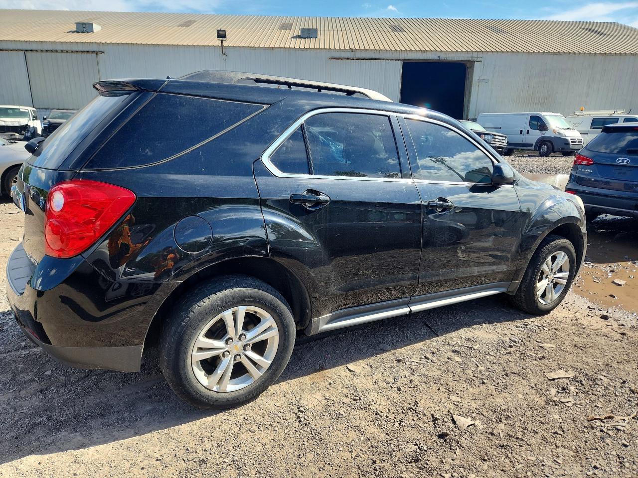 2011 Chevrolet Equinox Lt Black vin: 2GNALPECXB1207551