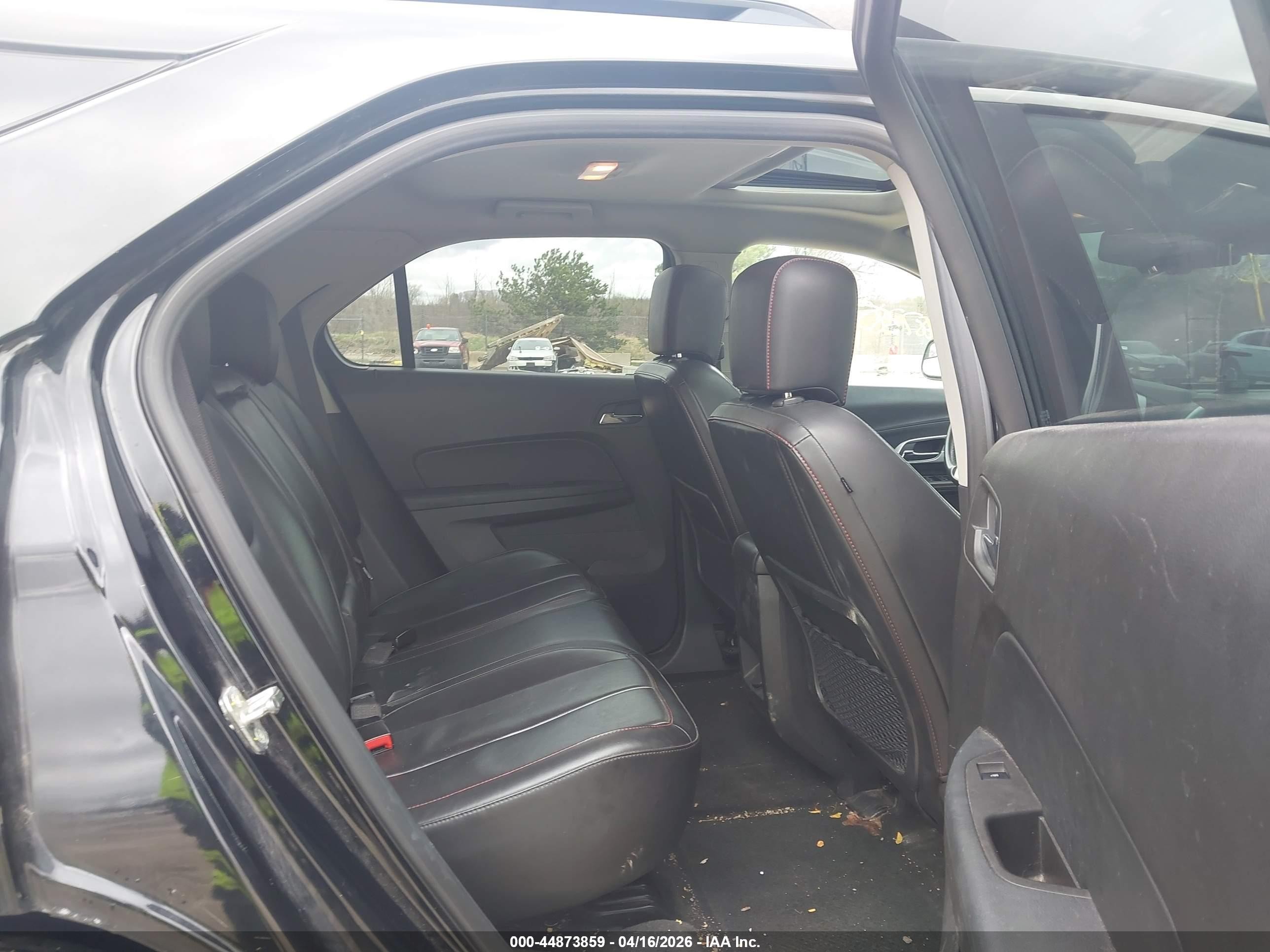 2012 Chevrolet Equinox 2lt Black vin: 2GNALPEK0C1125532