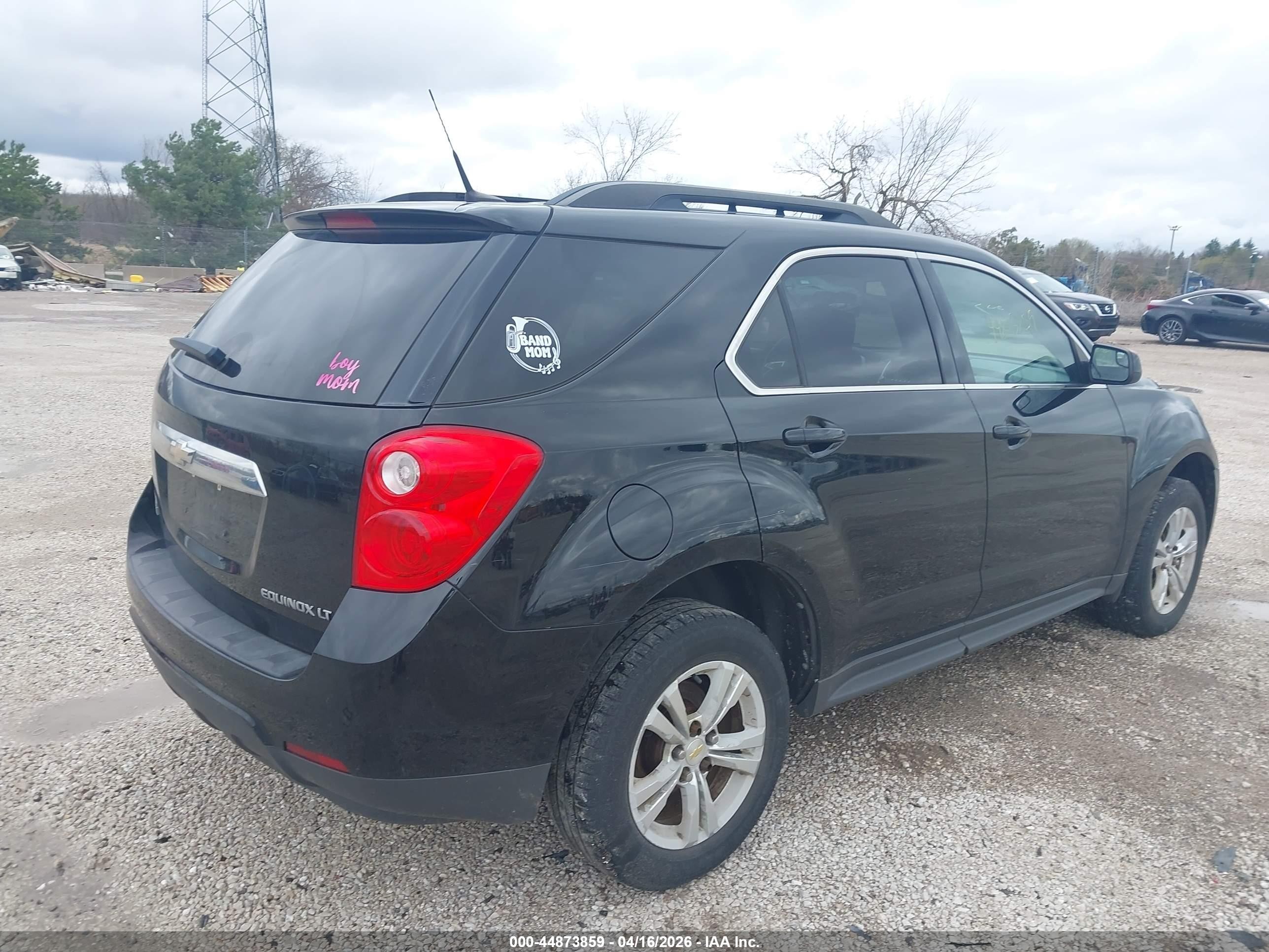 2012 Chevrolet Equinox 2lt Black vin: 2GNALPEK0C1125532