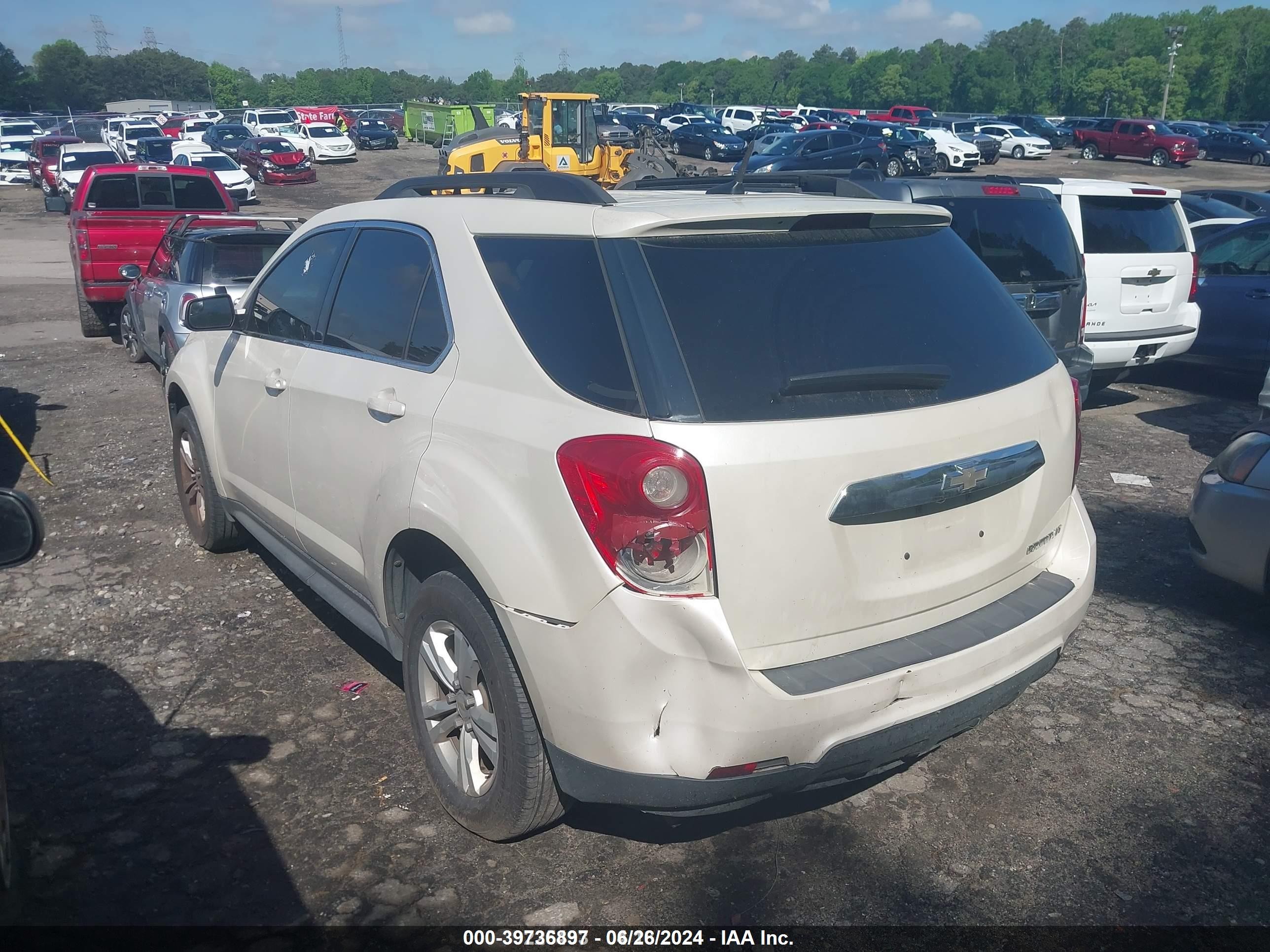 2012 Chevrolet Equinox 2lt Белый vin: 2GNALPEK0C1251843