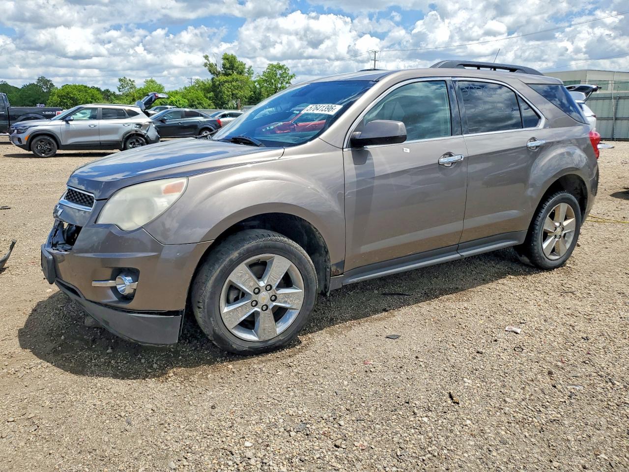 2012 Chevrolet Equinox Lt Brown vin: 2GNALPEK0C6271481