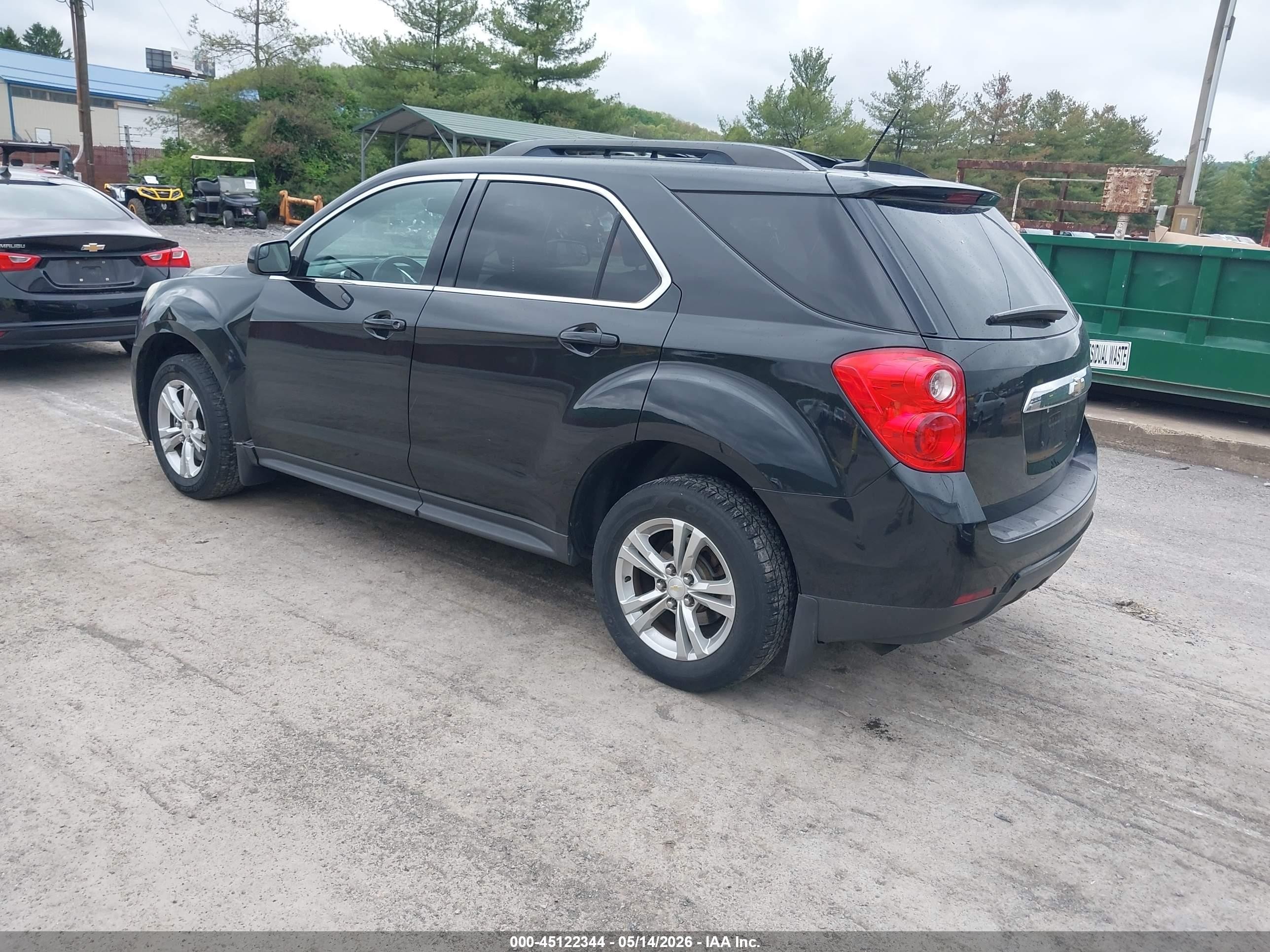 2013 Chevrolet Equinox 2lt Black vin: 2GNALPEK0D6146319