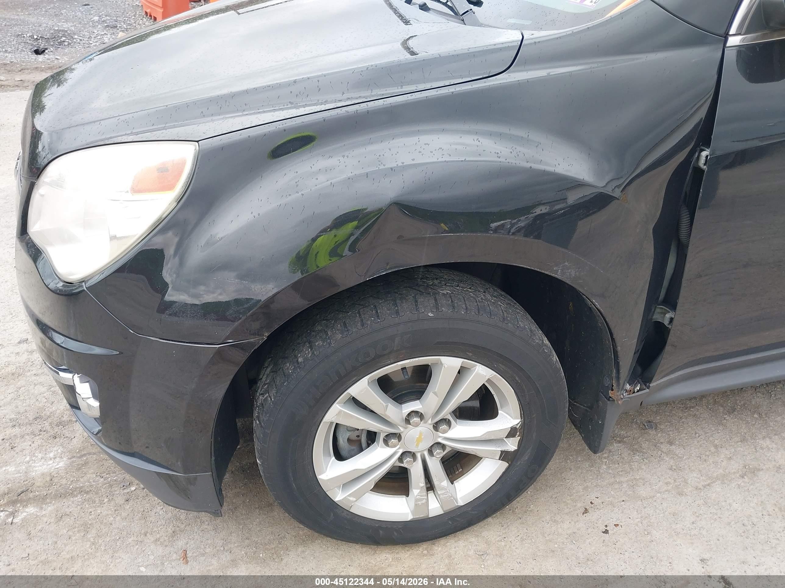 2013 Chevrolet Equinox 2lt Black vin: 2GNALPEK0D6146319