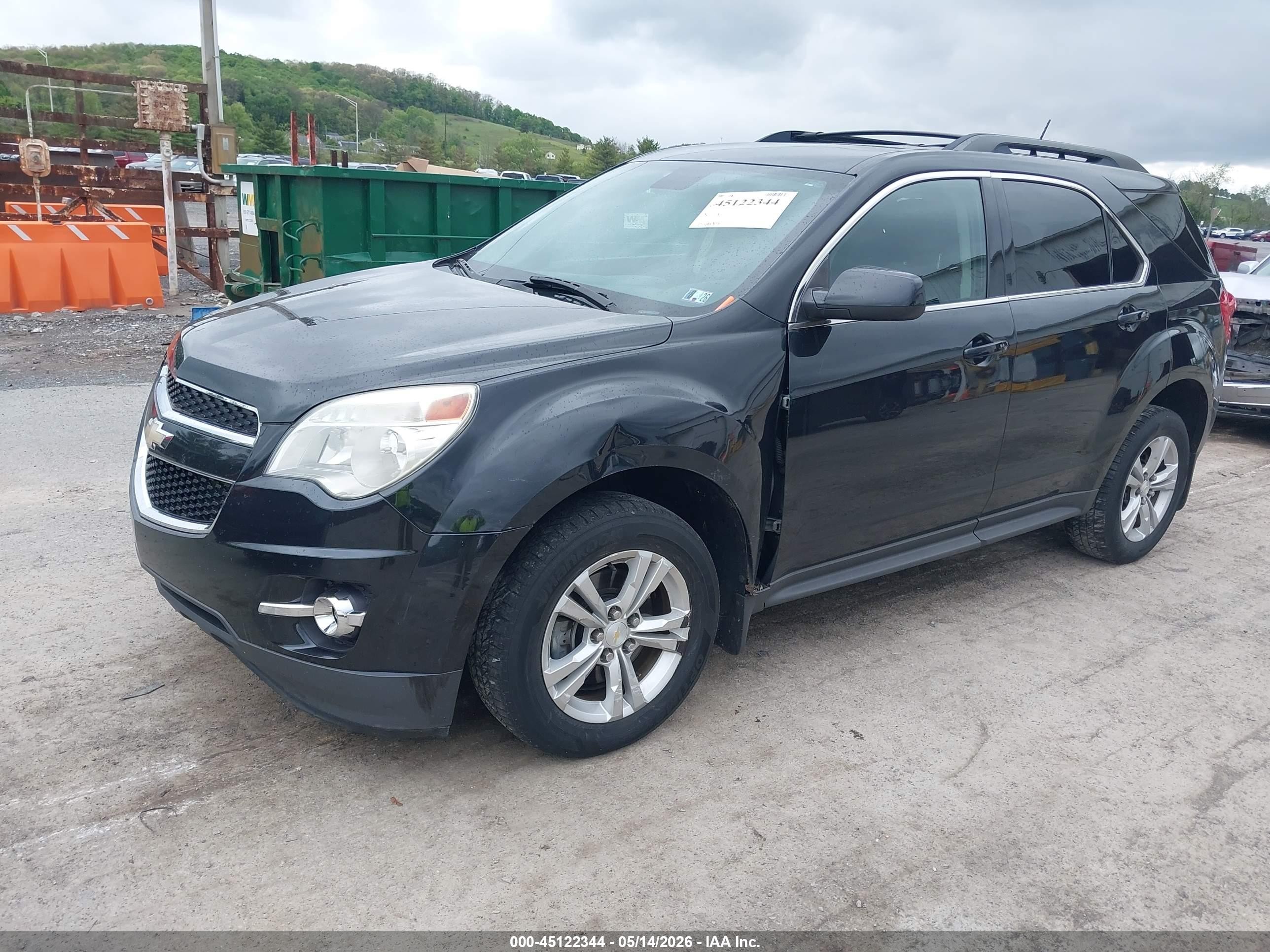 2013 Chevrolet Equinox 2lt Black vin: 2GNALPEK0D6146319