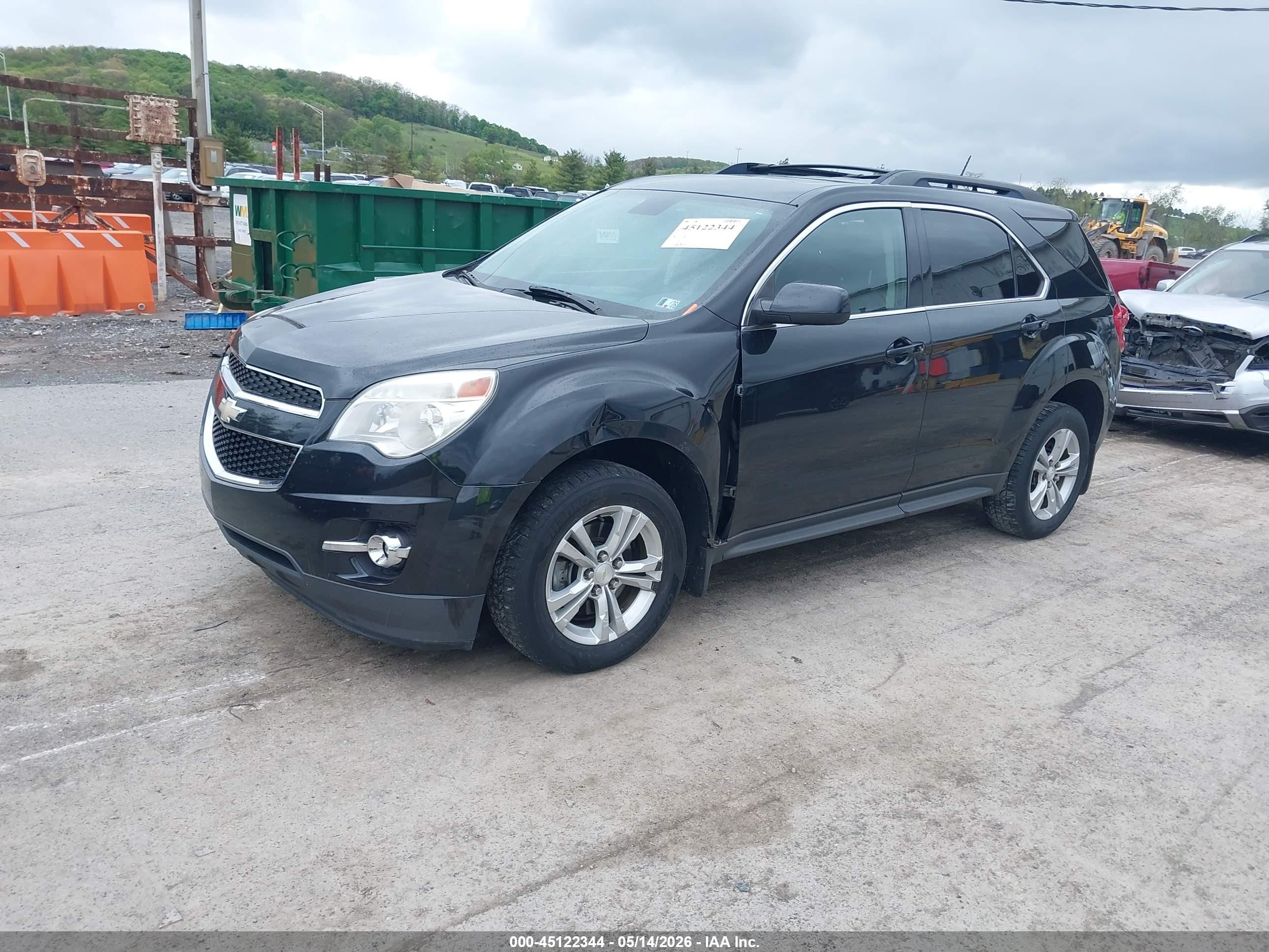 2013 Chevrolet Equinox 2lt Black vin: 2GNALPEK0D6146319