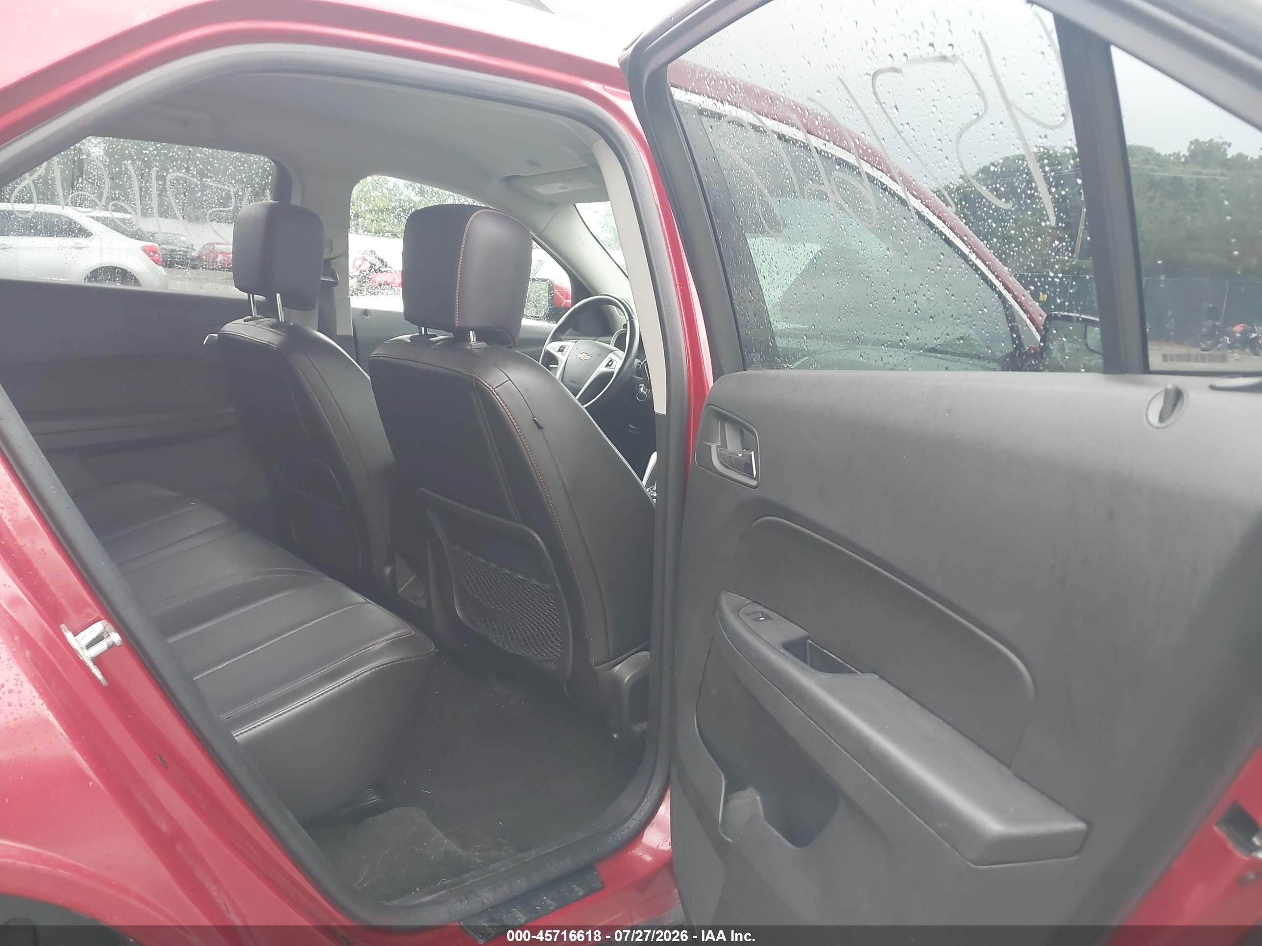 2013 Chevrolet Equinox Lt Red vin: 2GNALPEK0D6295216