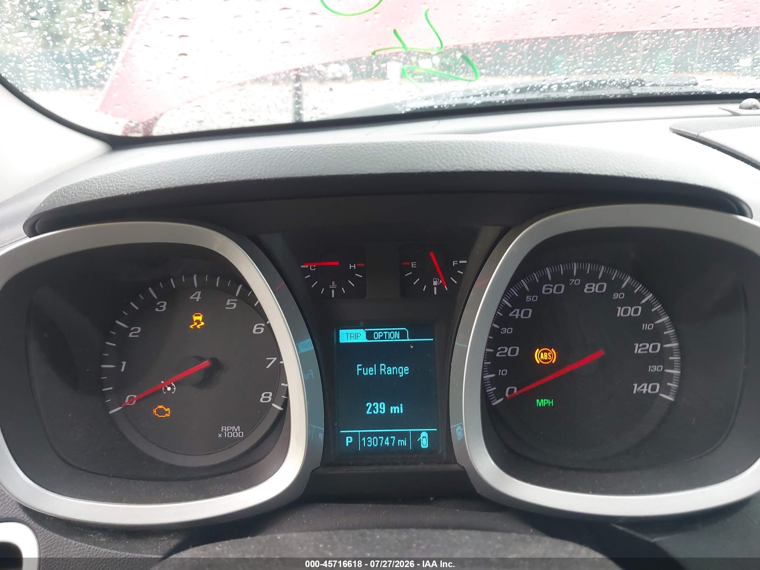 2013 Chevrolet Equinox Lt Red vin: 2GNALPEK0D6295216