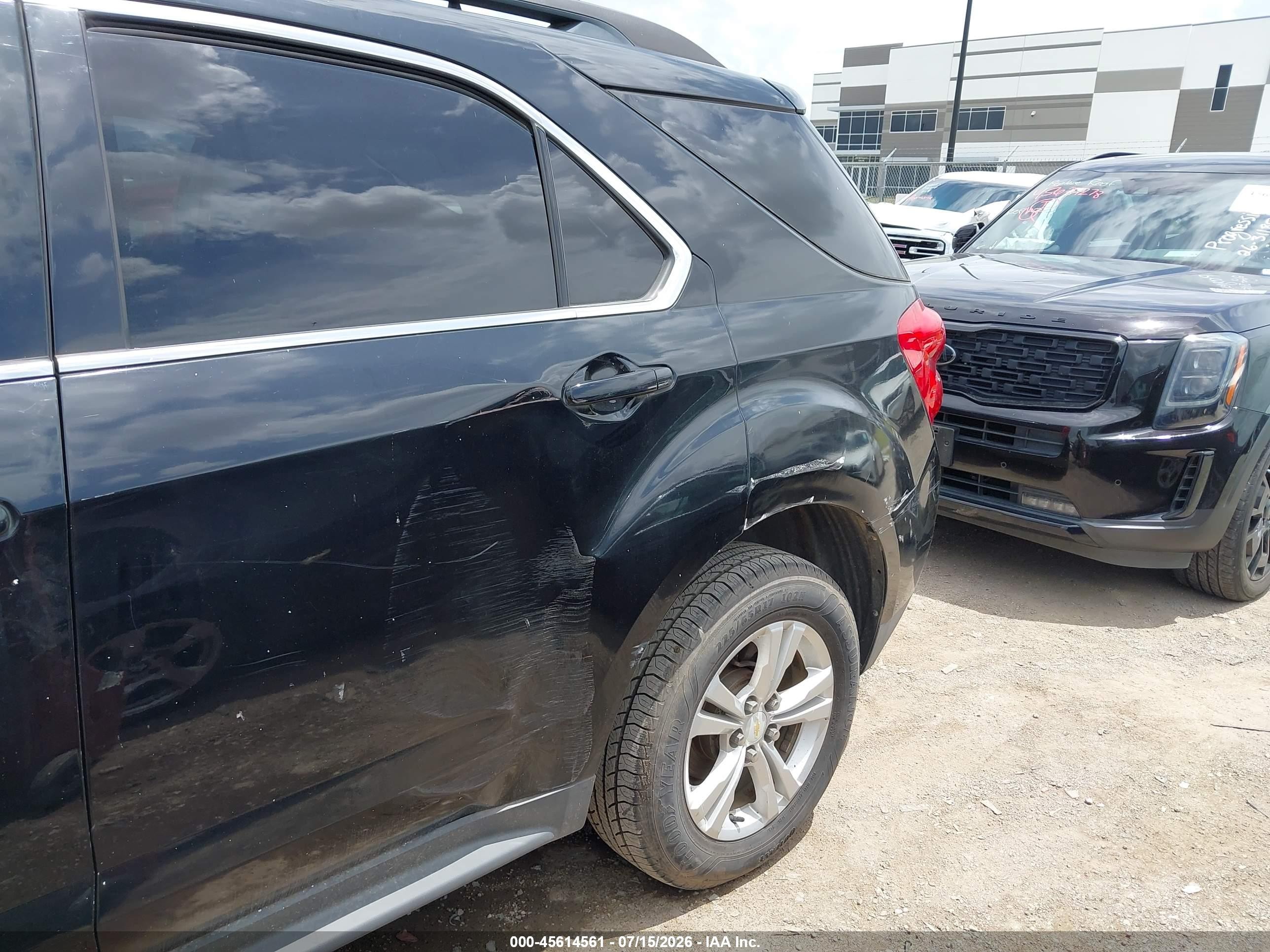 2013 Chevrolet Equinox 2lt Black vin: 2GNALPEK0D6357102