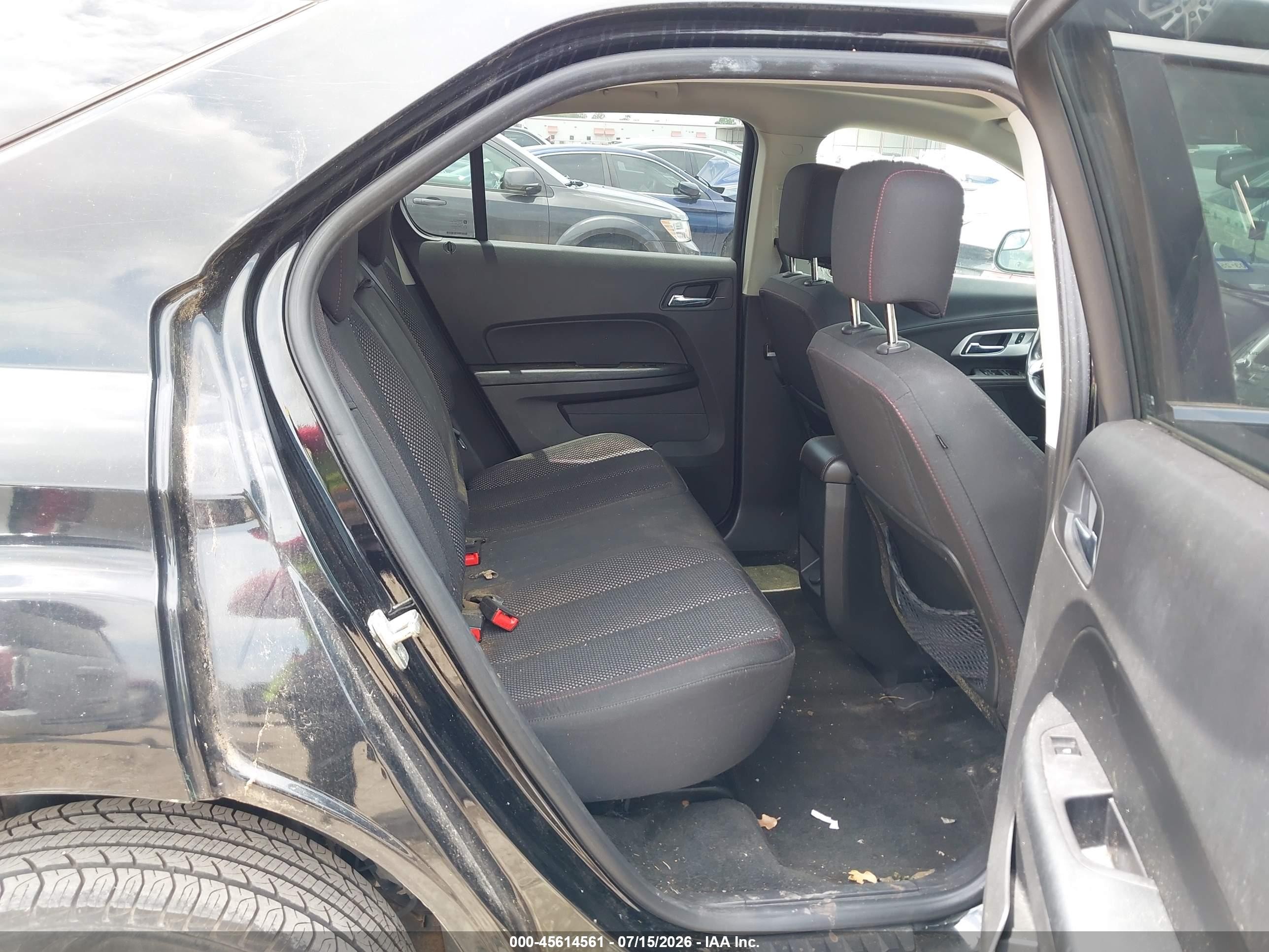 2013 Chevrolet Equinox 2lt Black vin: 2GNALPEK0D6357102