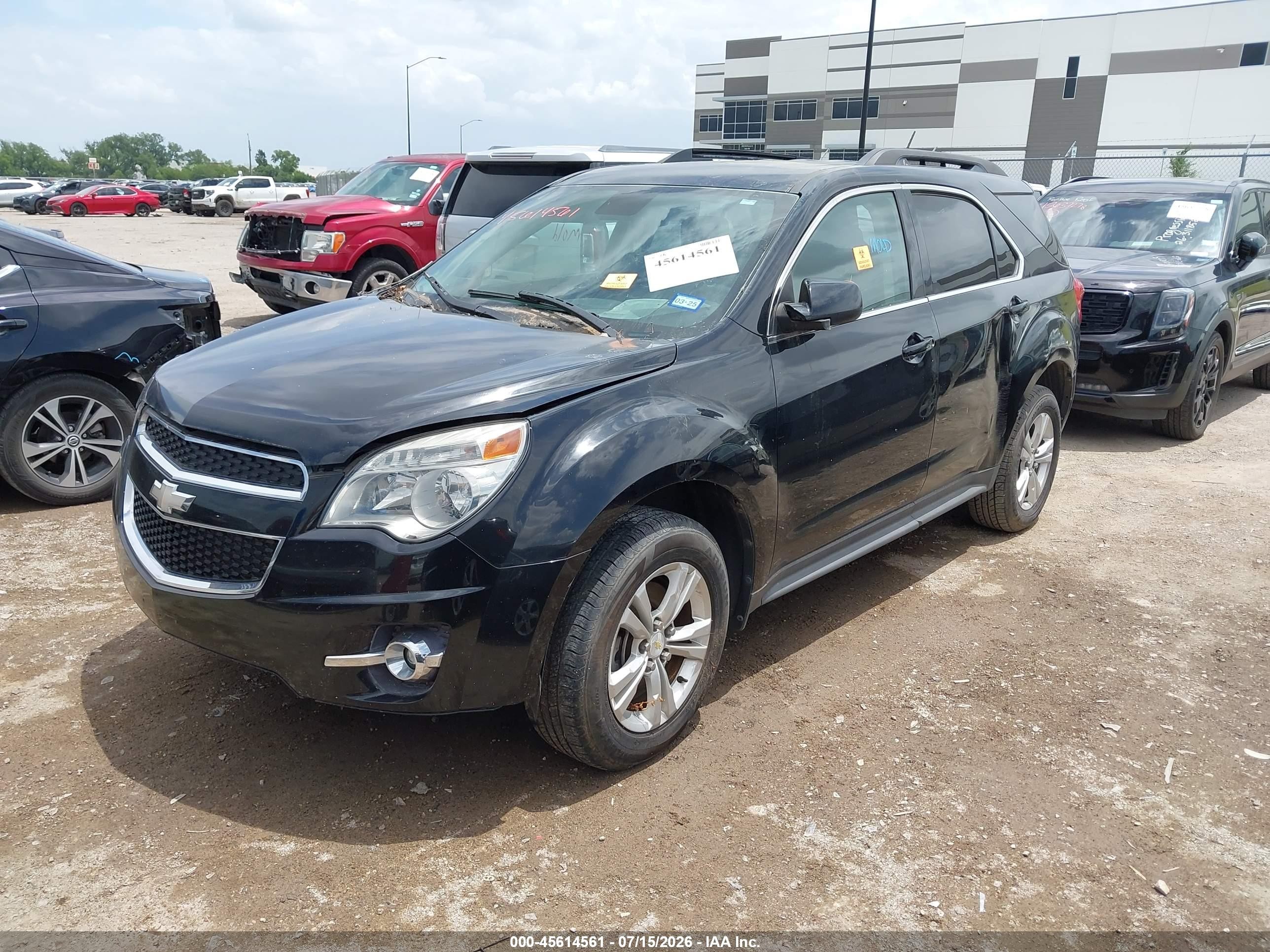 2013 Chevrolet Equinox 2lt Black vin: 2GNALPEK0D6357102