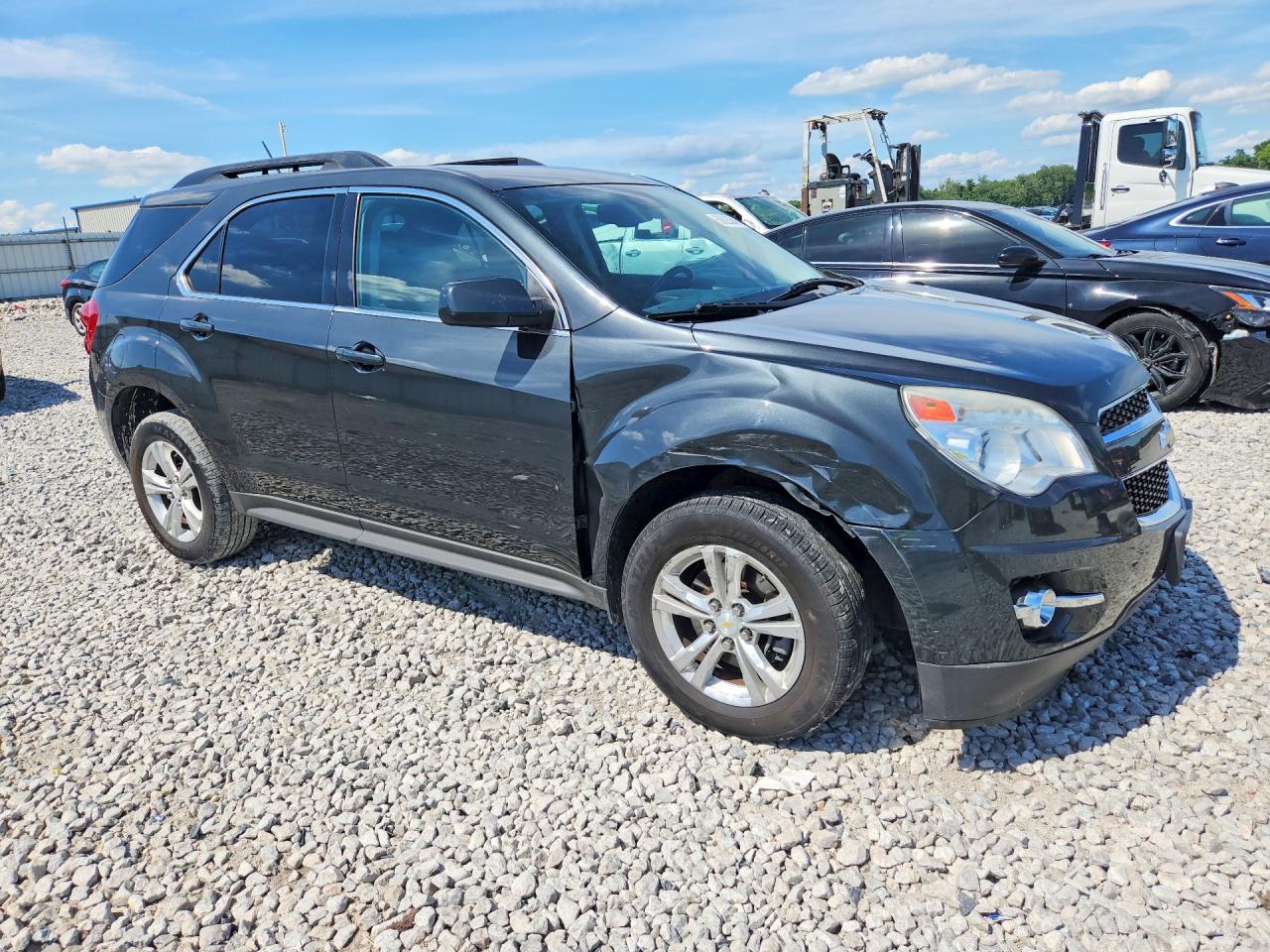 2013 Chevrolet Equinox Lt Gray vin: 2GNALPEK0D6383585