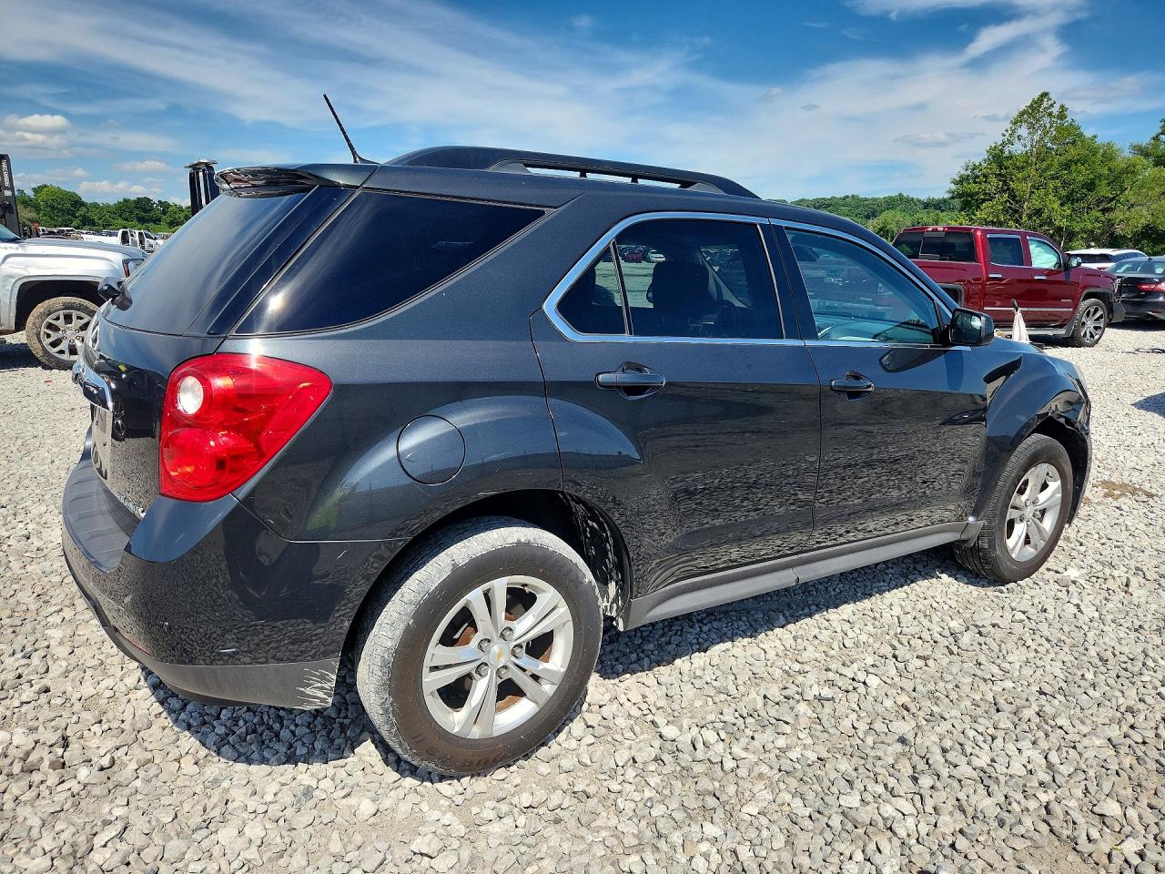 2013 Chevrolet Equinox Lt Gray vin: 2GNALPEK0D6383585