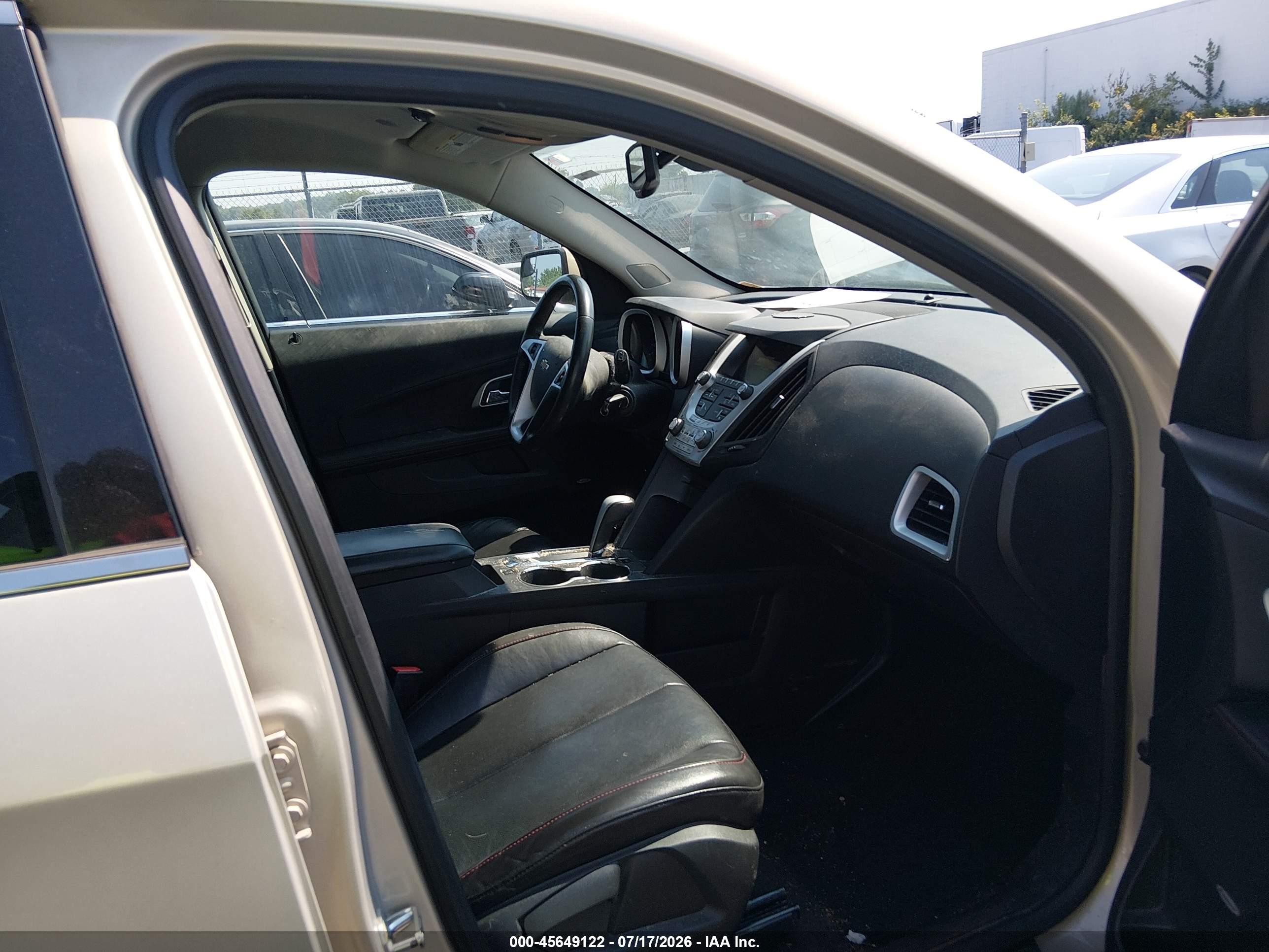 2012 Chevrolet Equinox Lt W/2lt Желто-коричневый vin: 2GNALPEK1C1221587