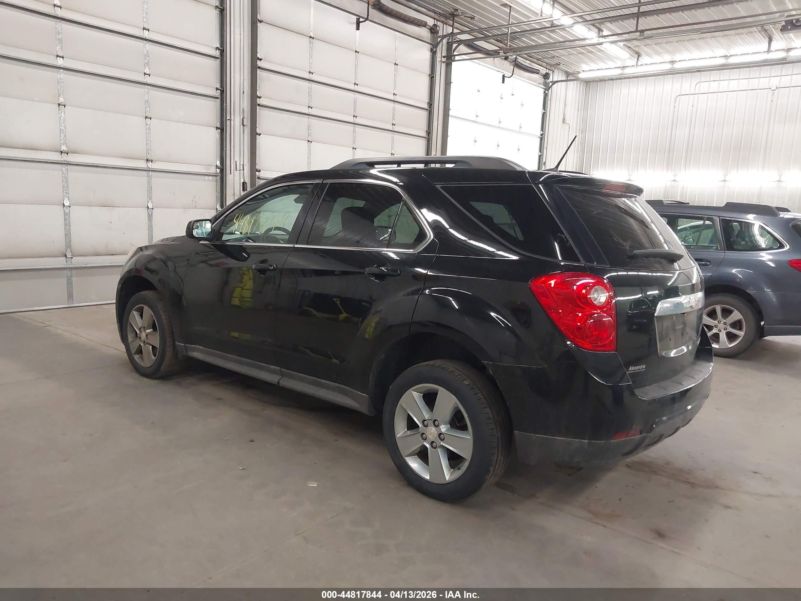 2013 Chevrolet Equinox 2lt Black vin: 2GNALPEK1D1133348