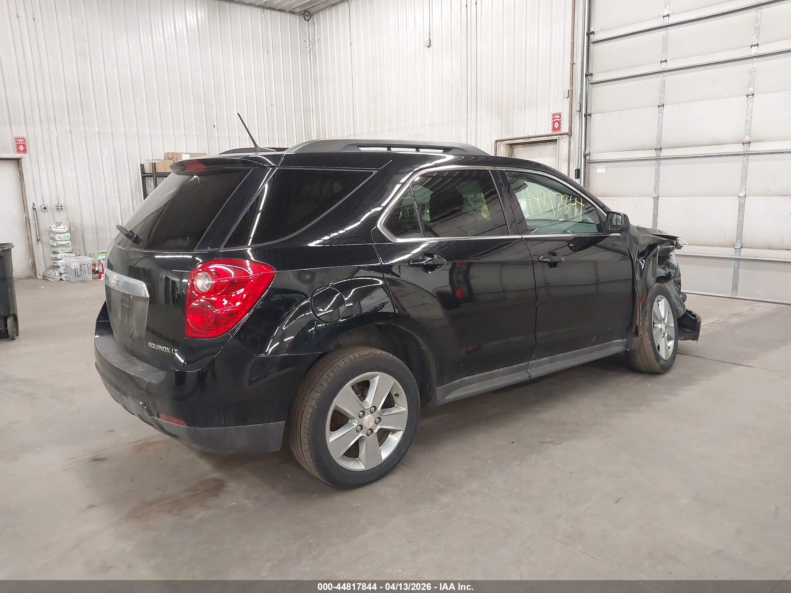 2013 Chevrolet Equinox 2lt Black vin: 2GNALPEK1D1133348