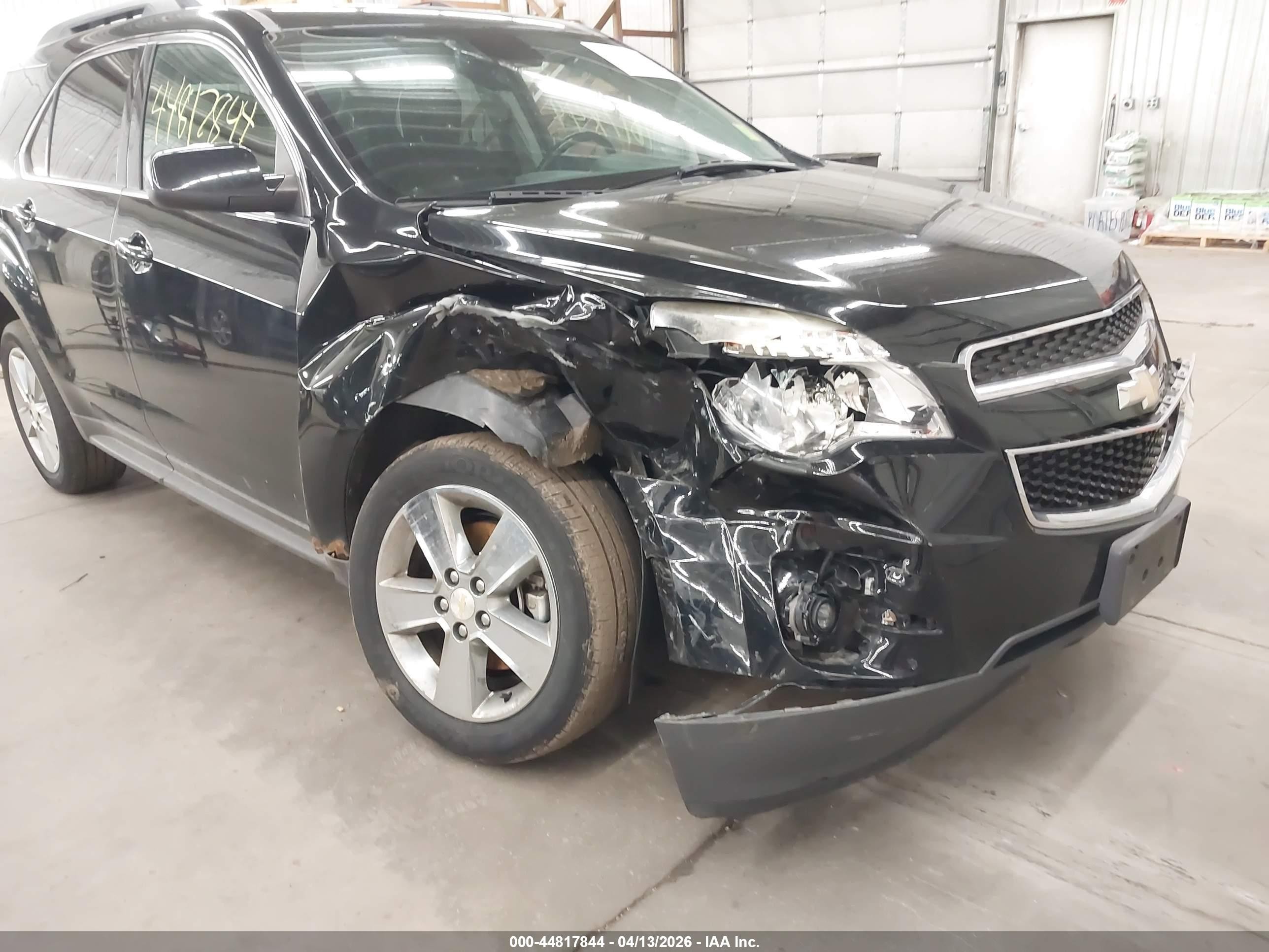 2013 Chevrolet Equinox 2lt Black vin: 2GNALPEK1D1133348