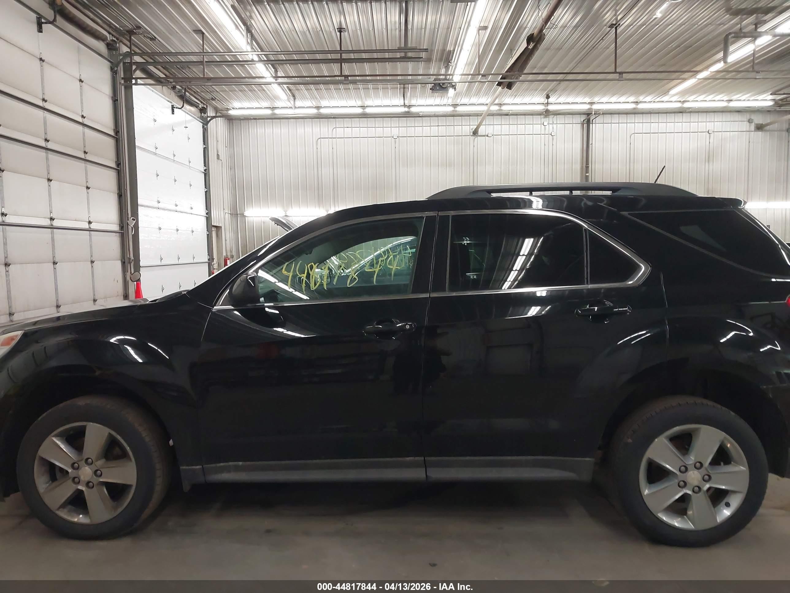 2013 Chevrolet Equinox 2lt Black vin: 2GNALPEK1D1133348