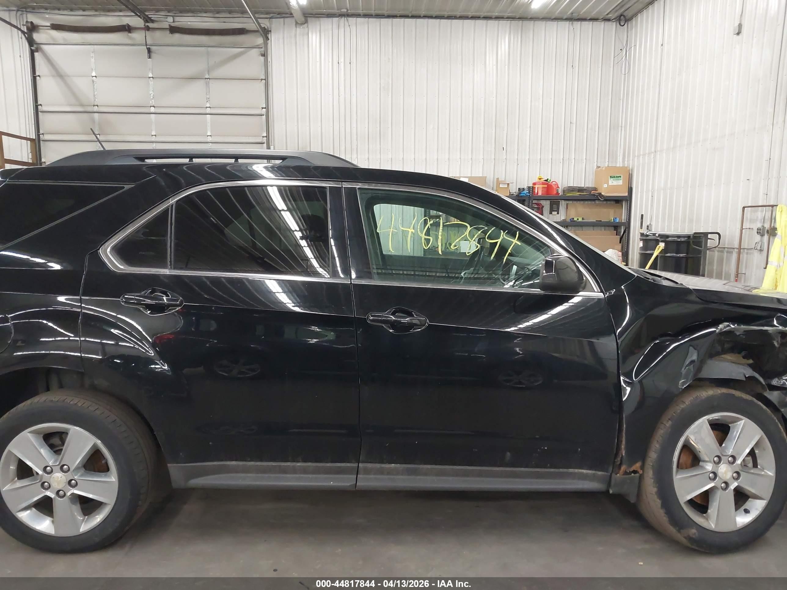 2013 Chevrolet Equinox 2lt Black vin: 2GNALPEK1D1133348