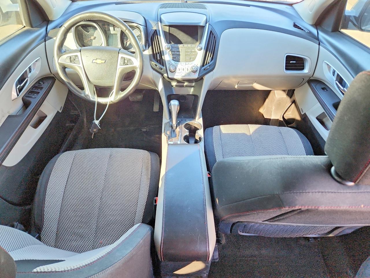 2013 Chevrolet Equinox Lt White vin: 2GNALPEK1D1151624