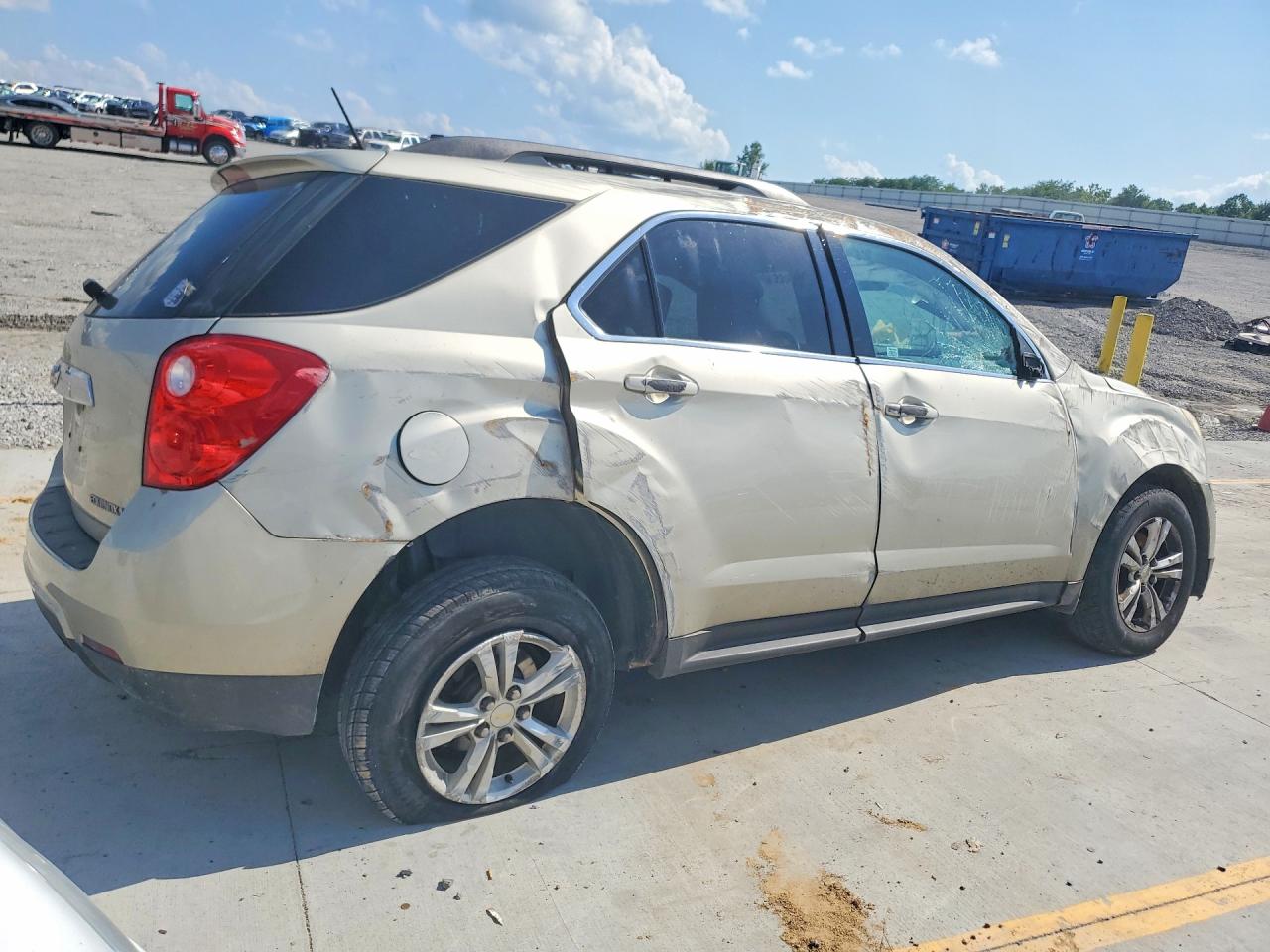2013 Chevrolet Equinox Lt Tan vin: 2GNALPEK1D1192173
