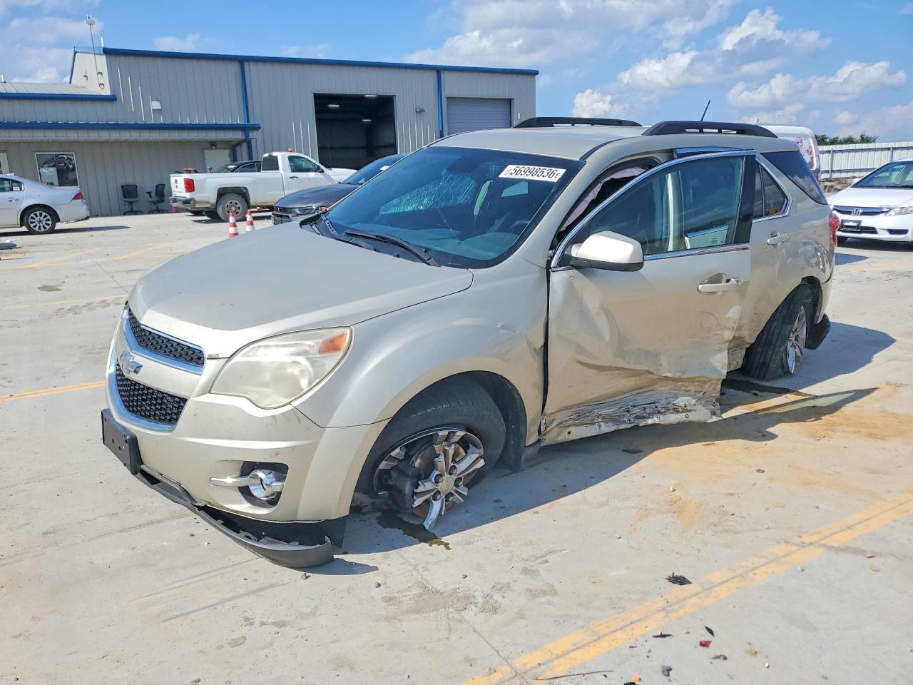 2013 Chevrolet Equinox Lt Tan vin: 2GNALPEK1D1192173