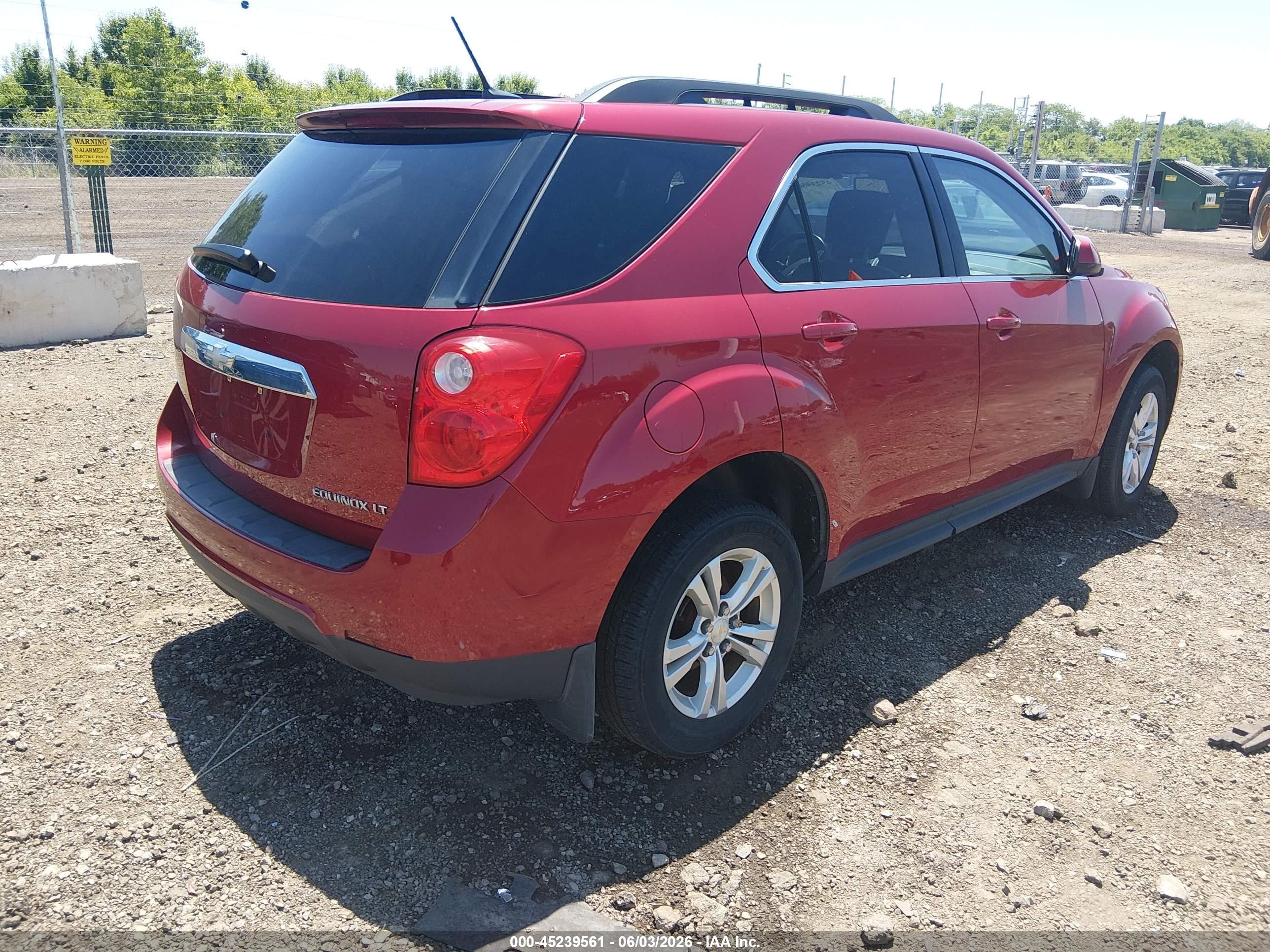 2013 Chevrolet Equinox 2lt Maroon vin: 2GNALPEK1D1231926