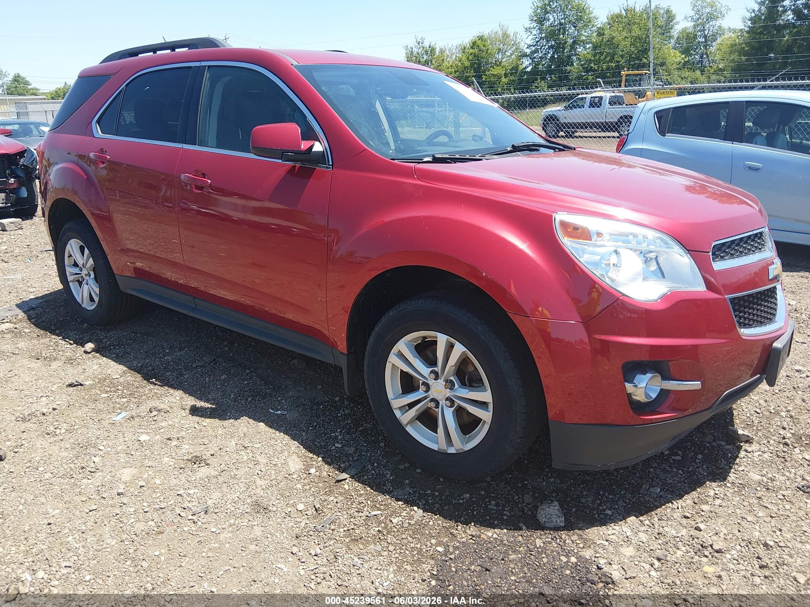 2013 Chevrolet Equinox 2lt Maroon vin: 2GNALPEK1D1231926