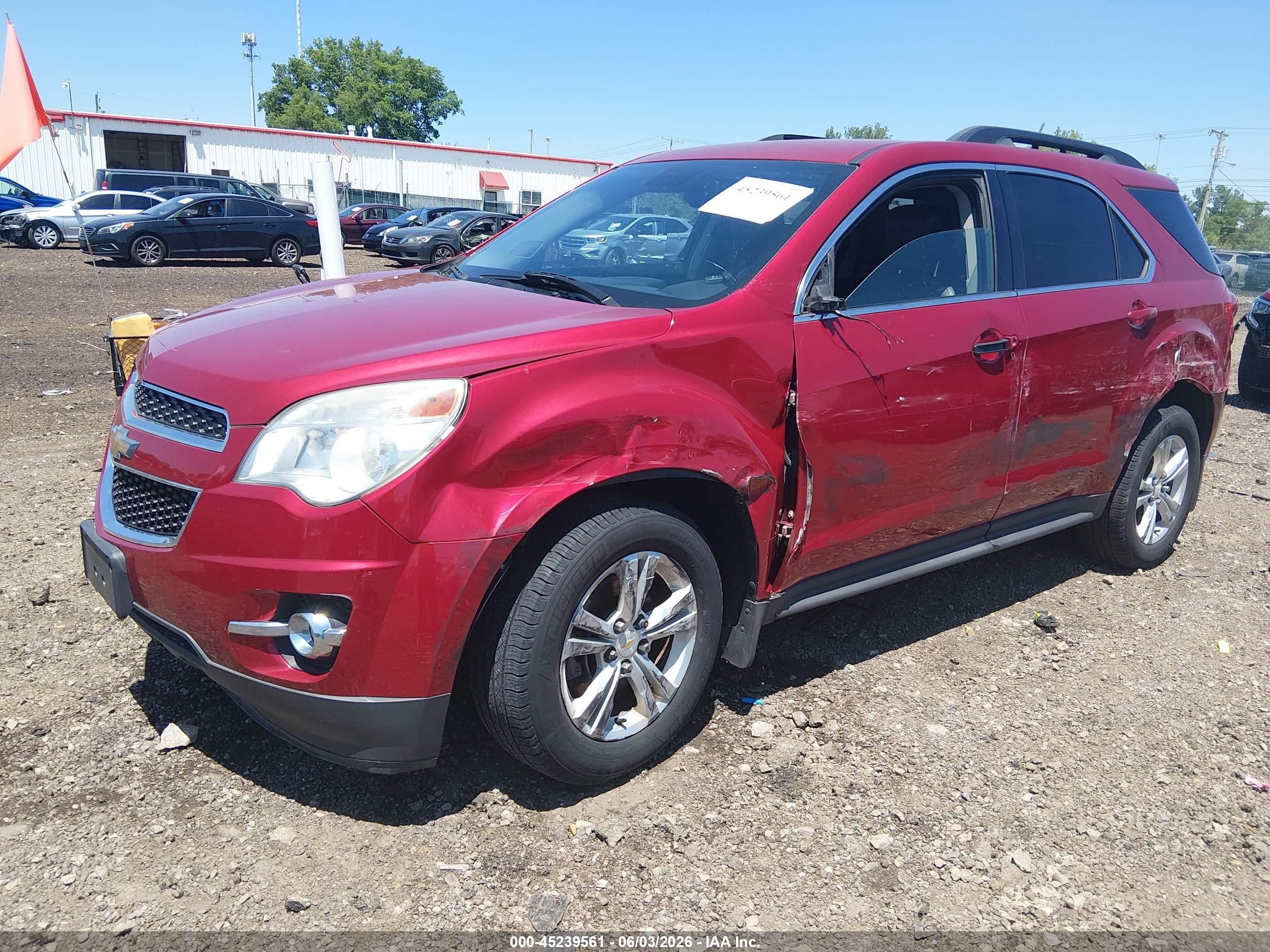 2013 Chevrolet Equinox 2lt Maroon vin: 2GNALPEK1D1231926