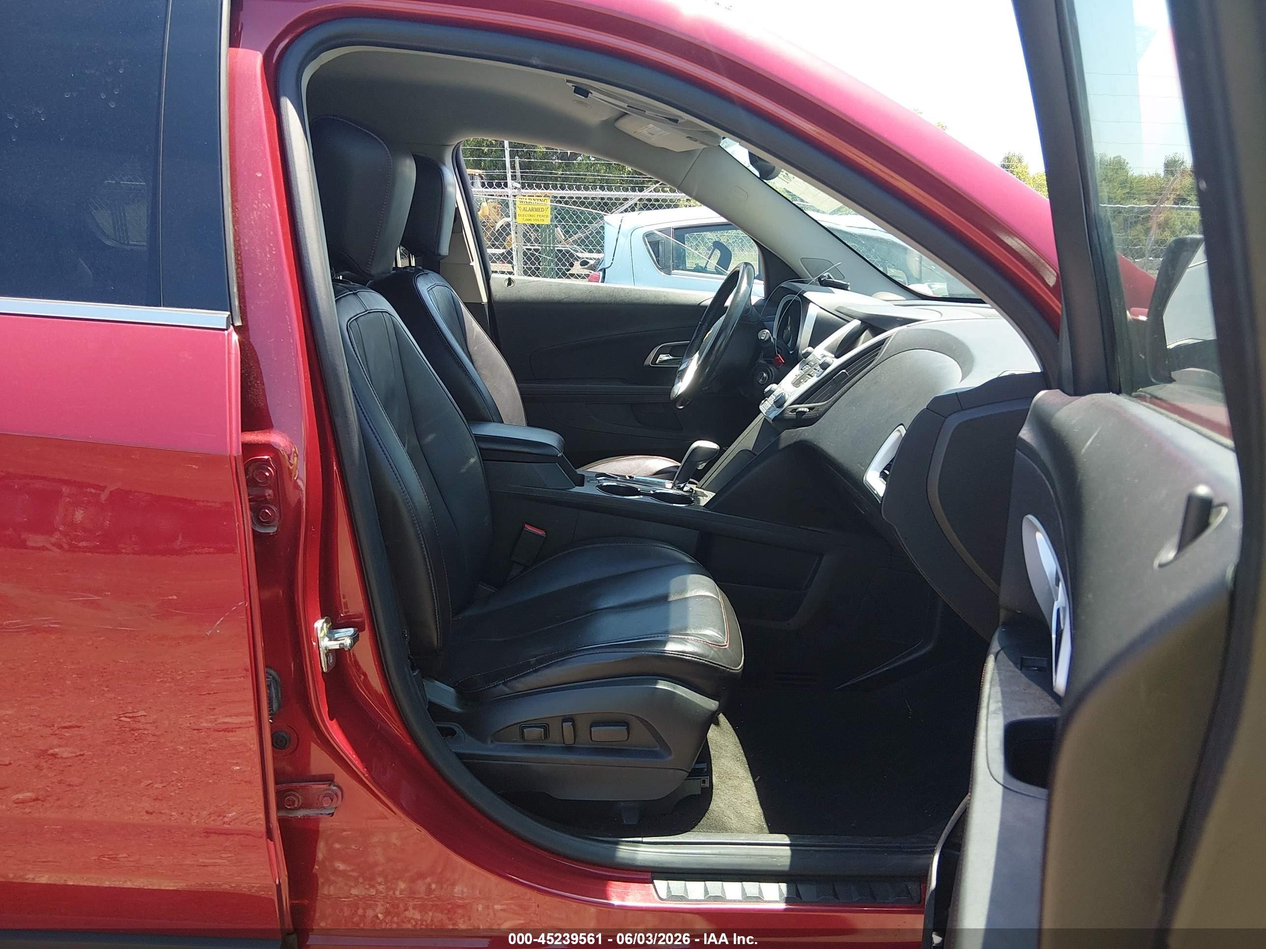 2013 Chevrolet Equinox 2lt Maroon vin: 2GNALPEK1D1231926