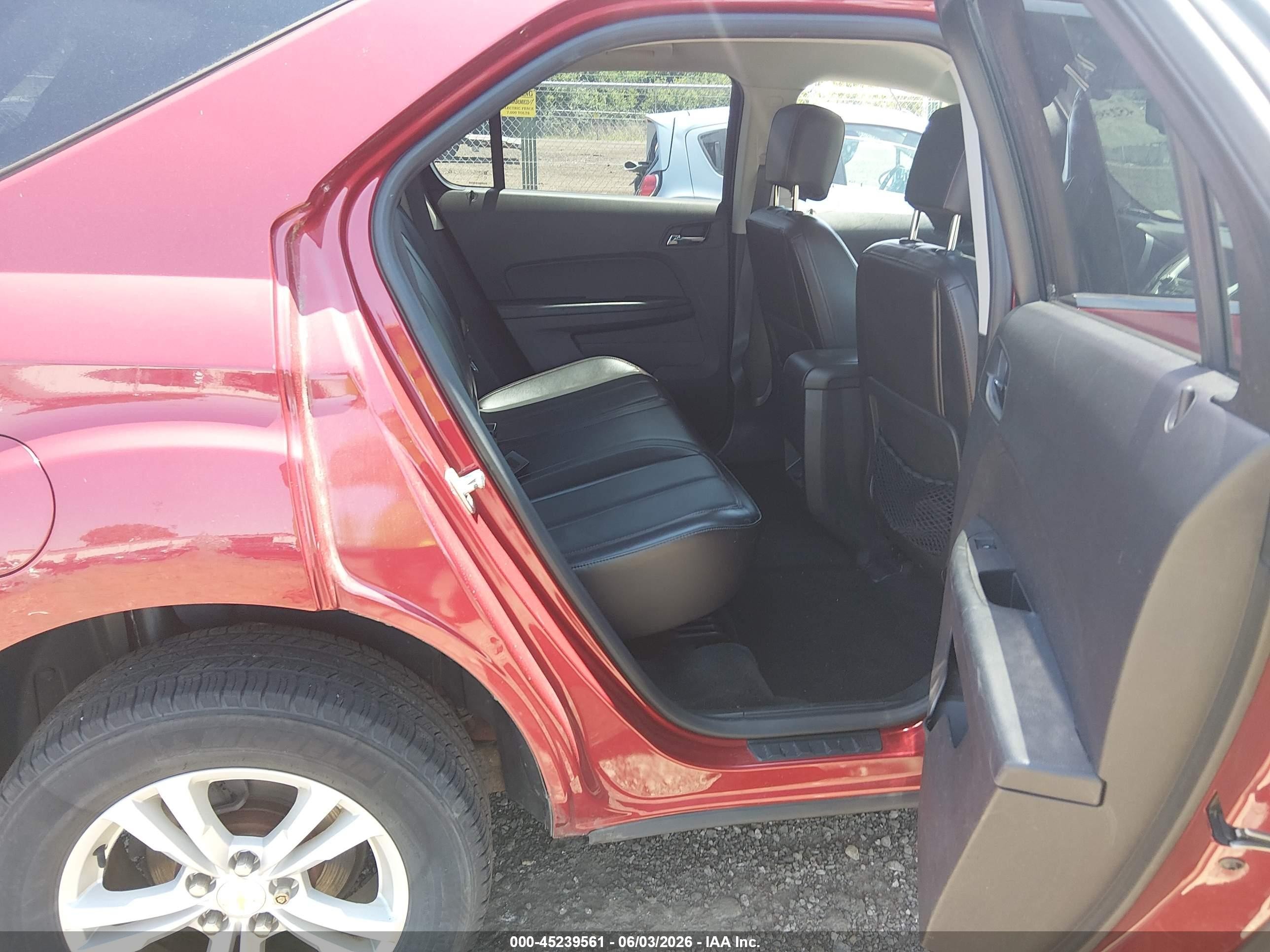 2013 Chevrolet Equinox 2lt Maroon vin: 2GNALPEK1D1231926
