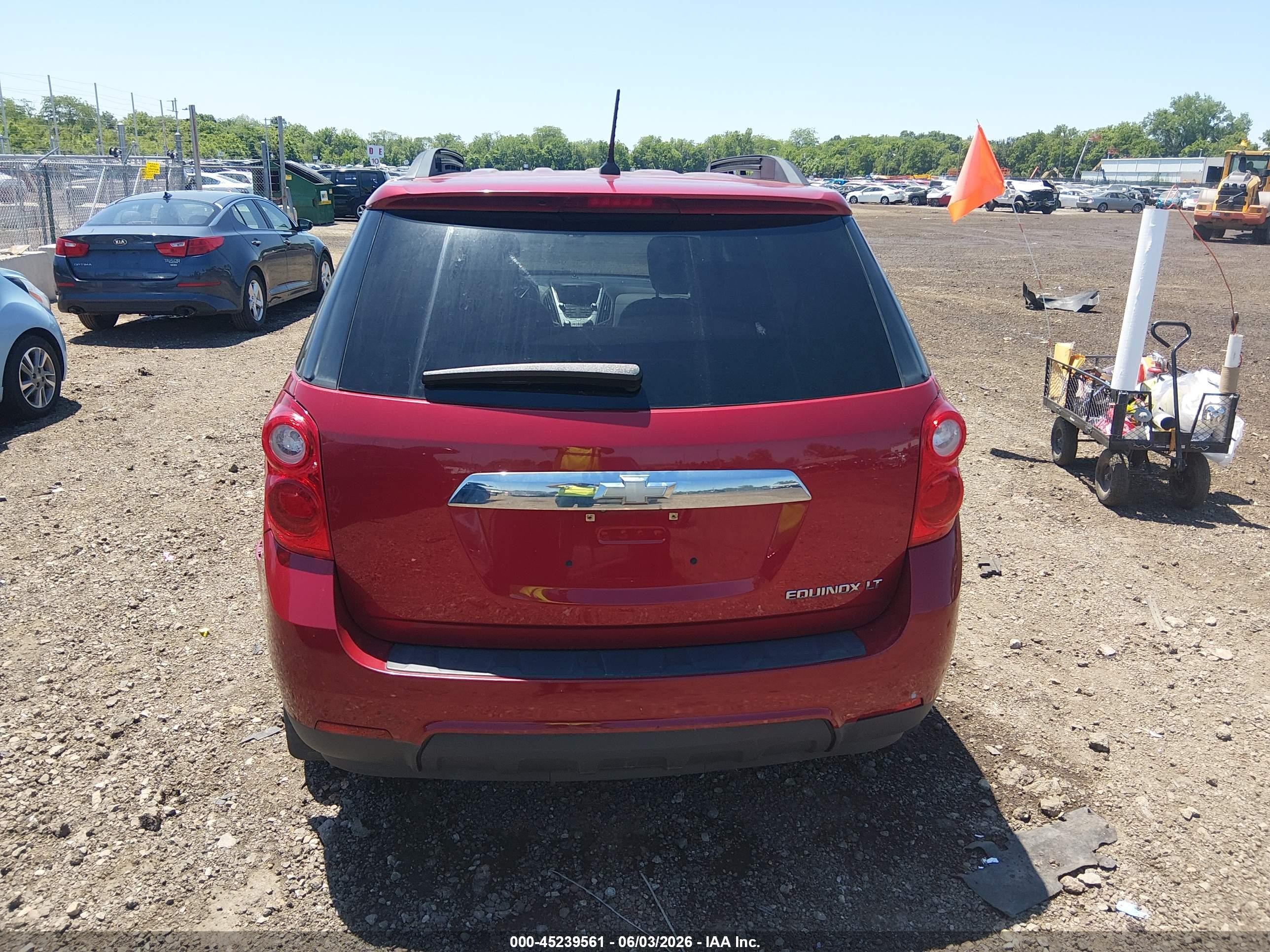 2013 Chevrolet Equinox 2lt Maroon vin: 2GNALPEK1D1231926