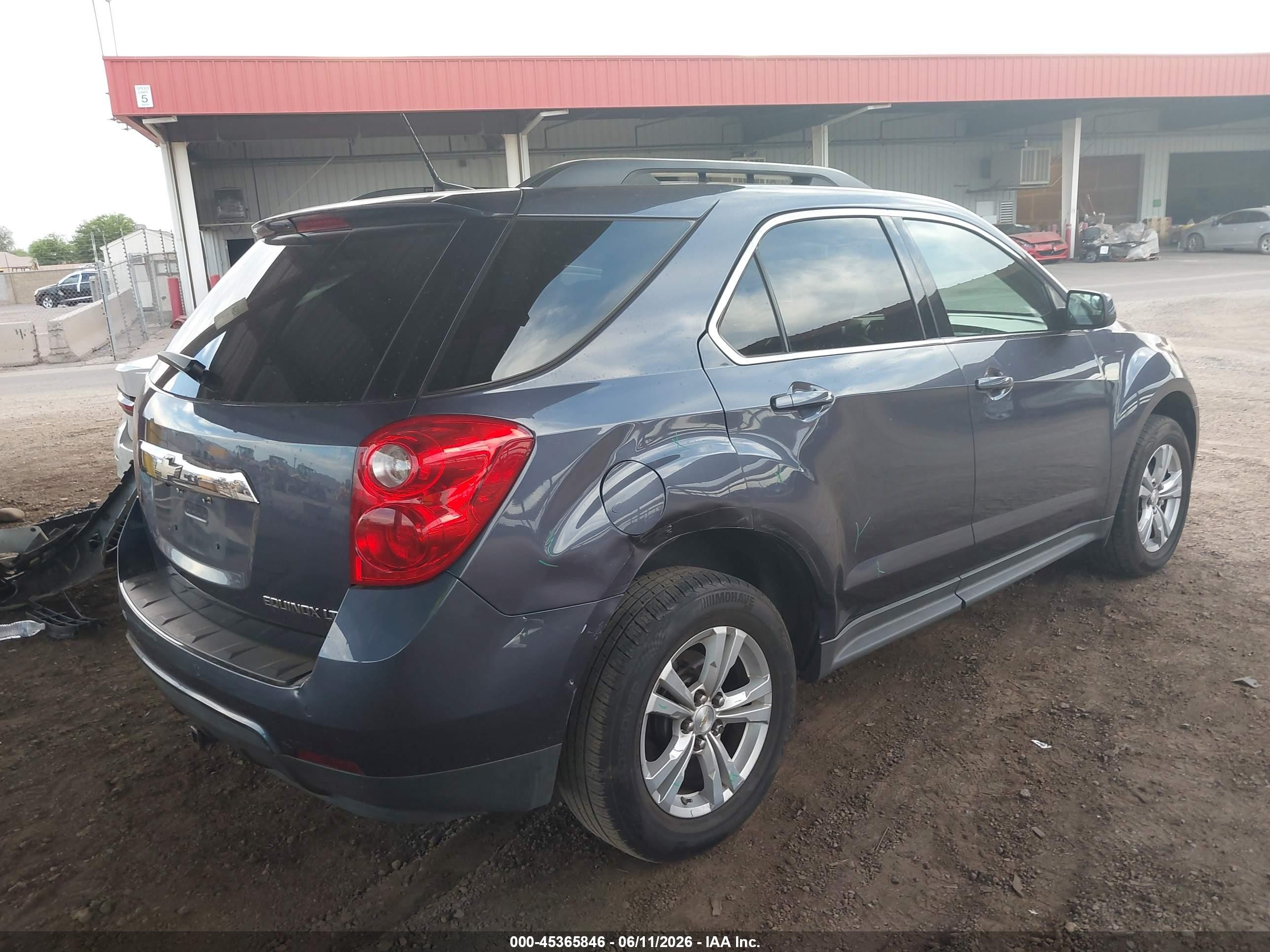 2013 Chevrolet Equinox 2lt Blue vin: 2GNALPEK1D6166532