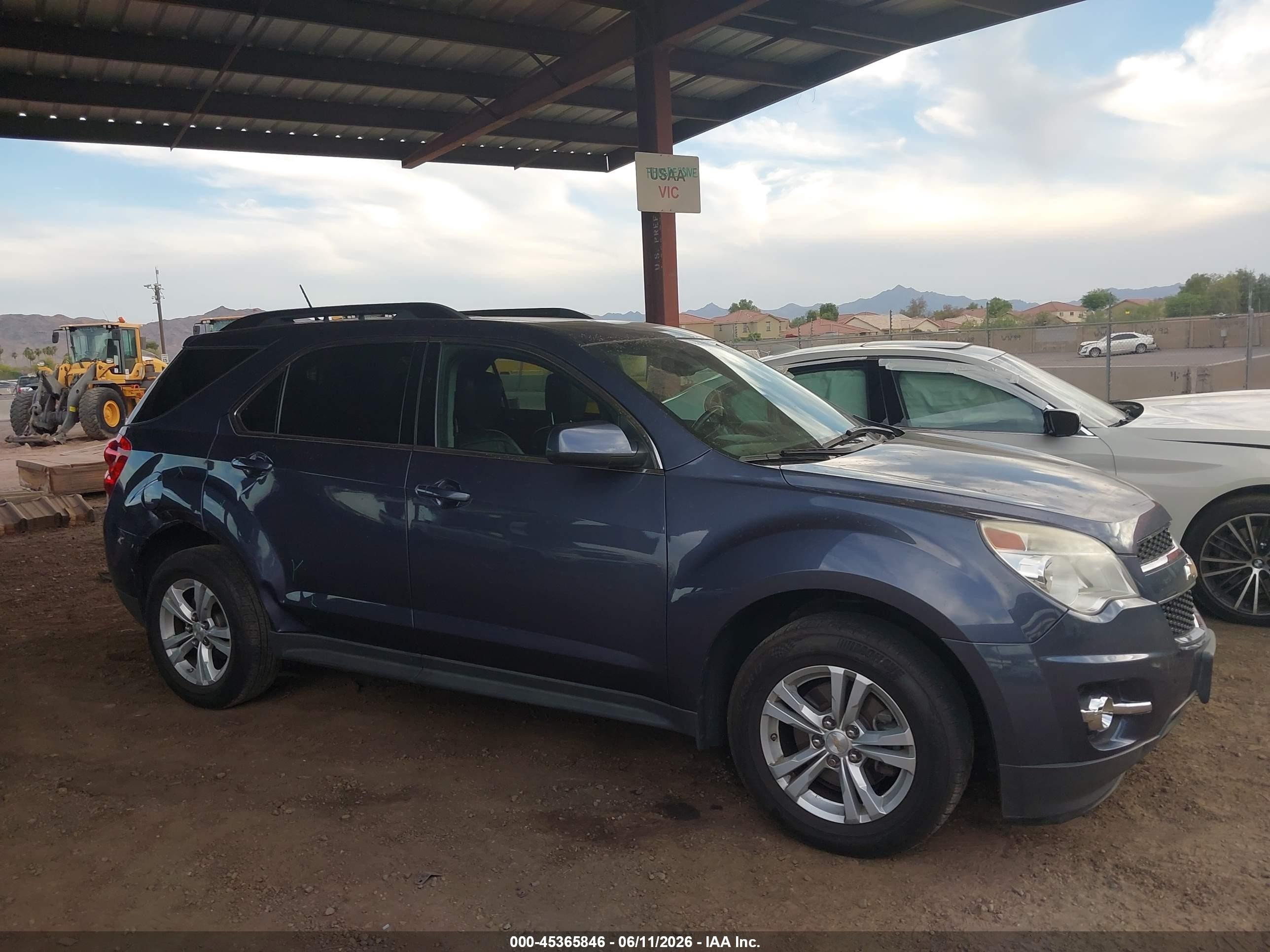 2013 Chevrolet Equinox 2lt Blue vin: 2GNALPEK1D6166532