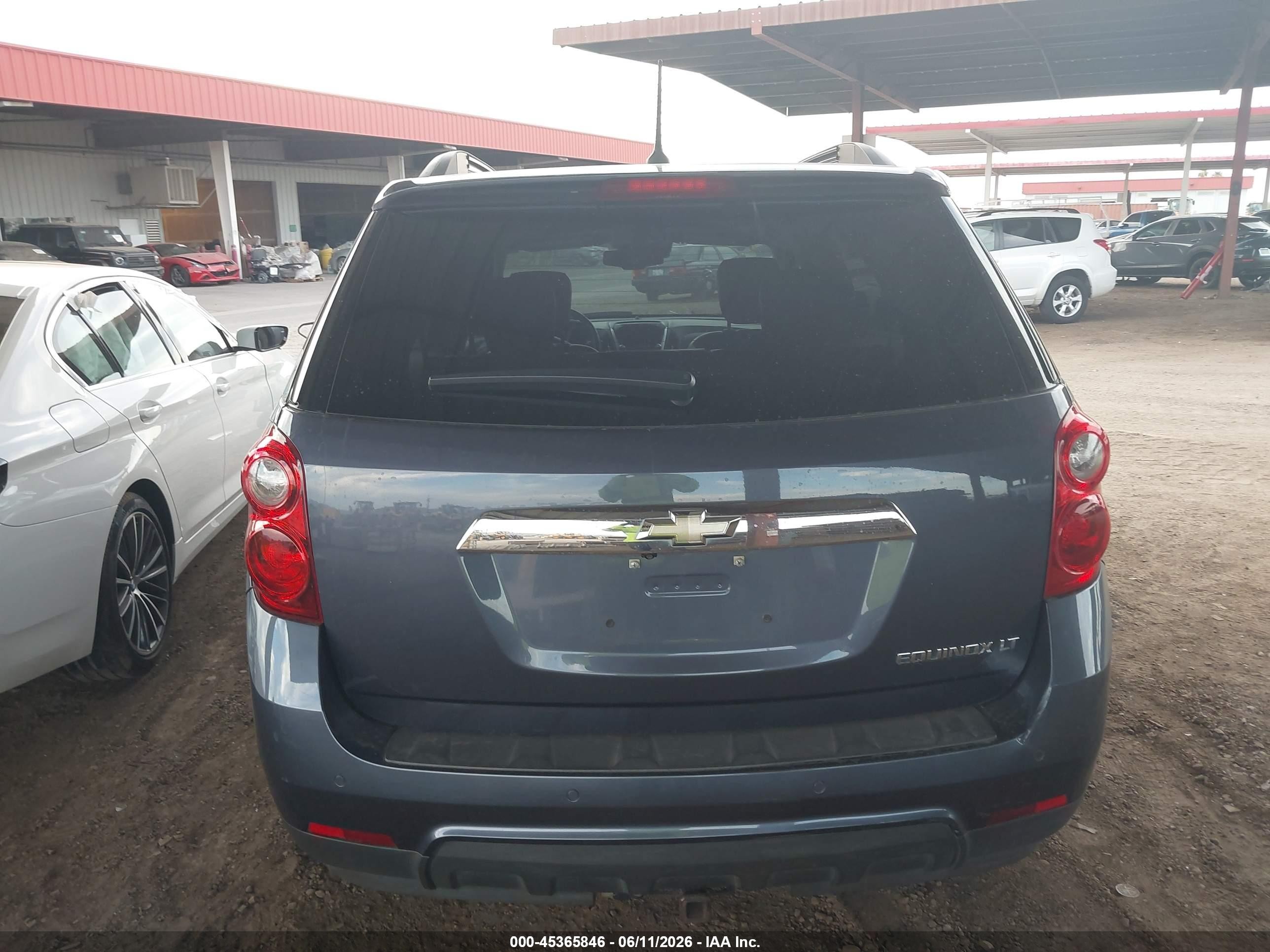 2013 Chevrolet Equinox 2lt Blue vin: 2GNALPEK1D6166532