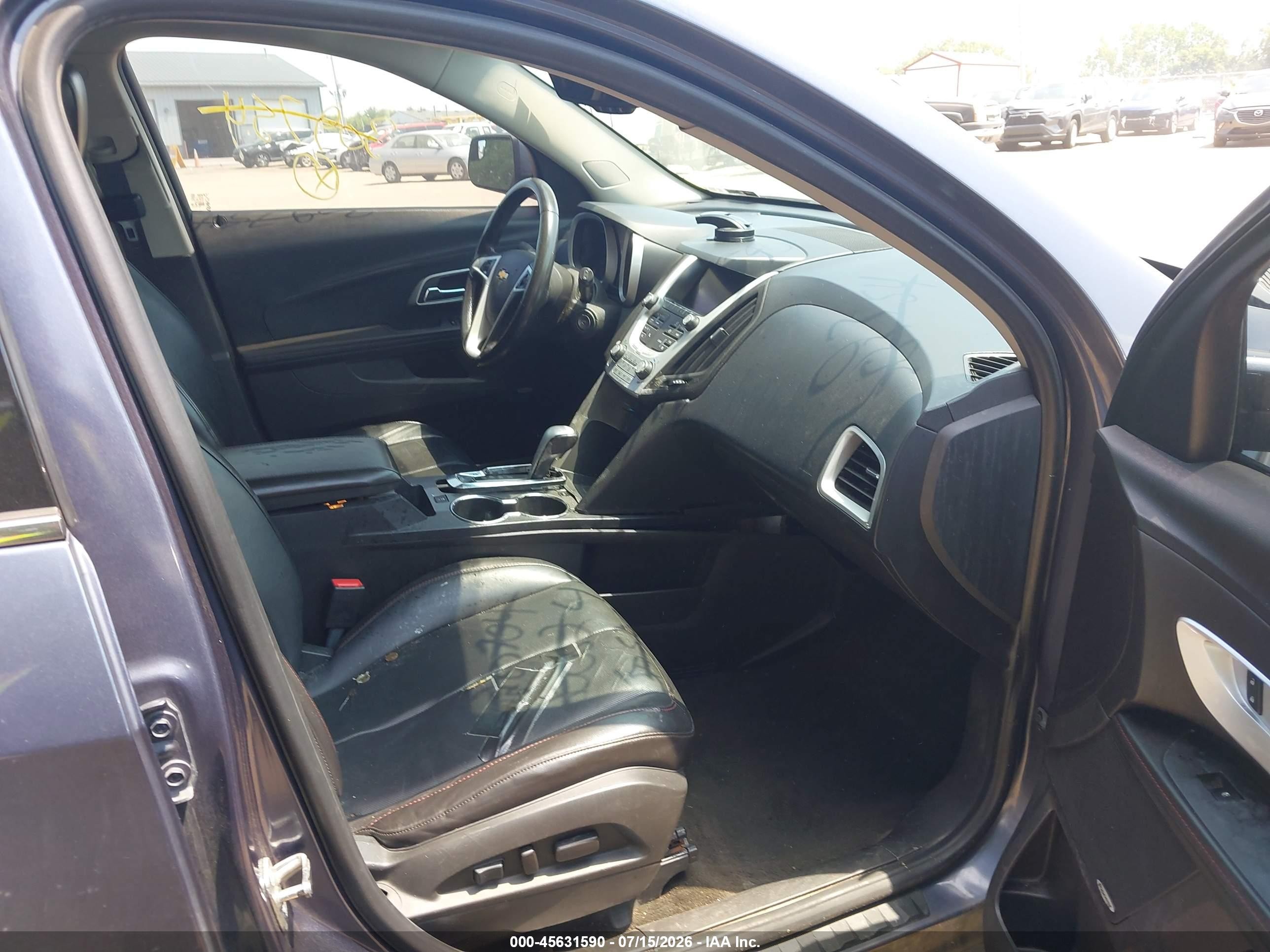 2013 Chevrolet Equinox Lt Dark Blue vin: 2GNALPEK1D6309754