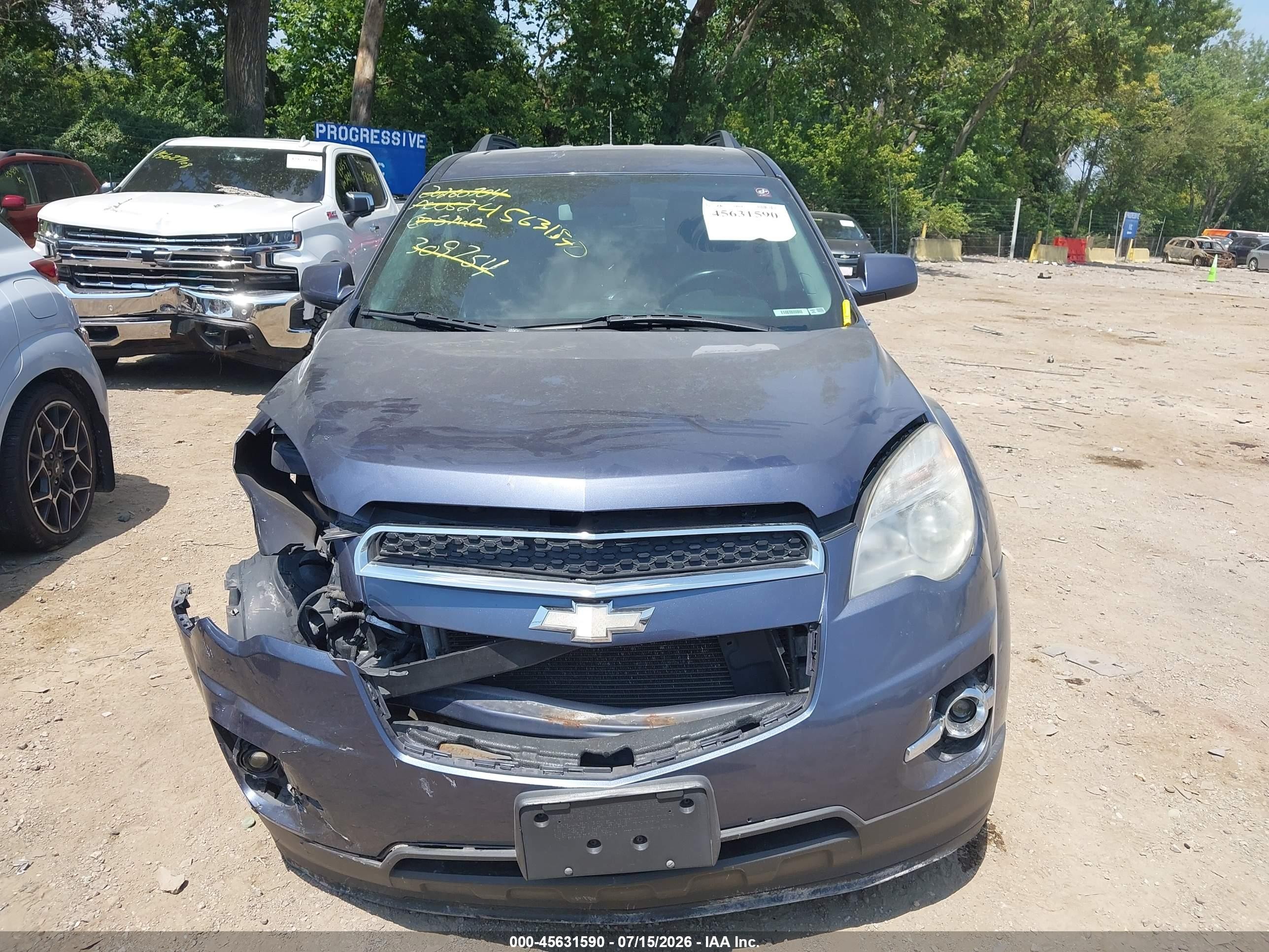 2013 Chevrolet Equinox Lt Dark Blue vin: 2GNALPEK1D6309754