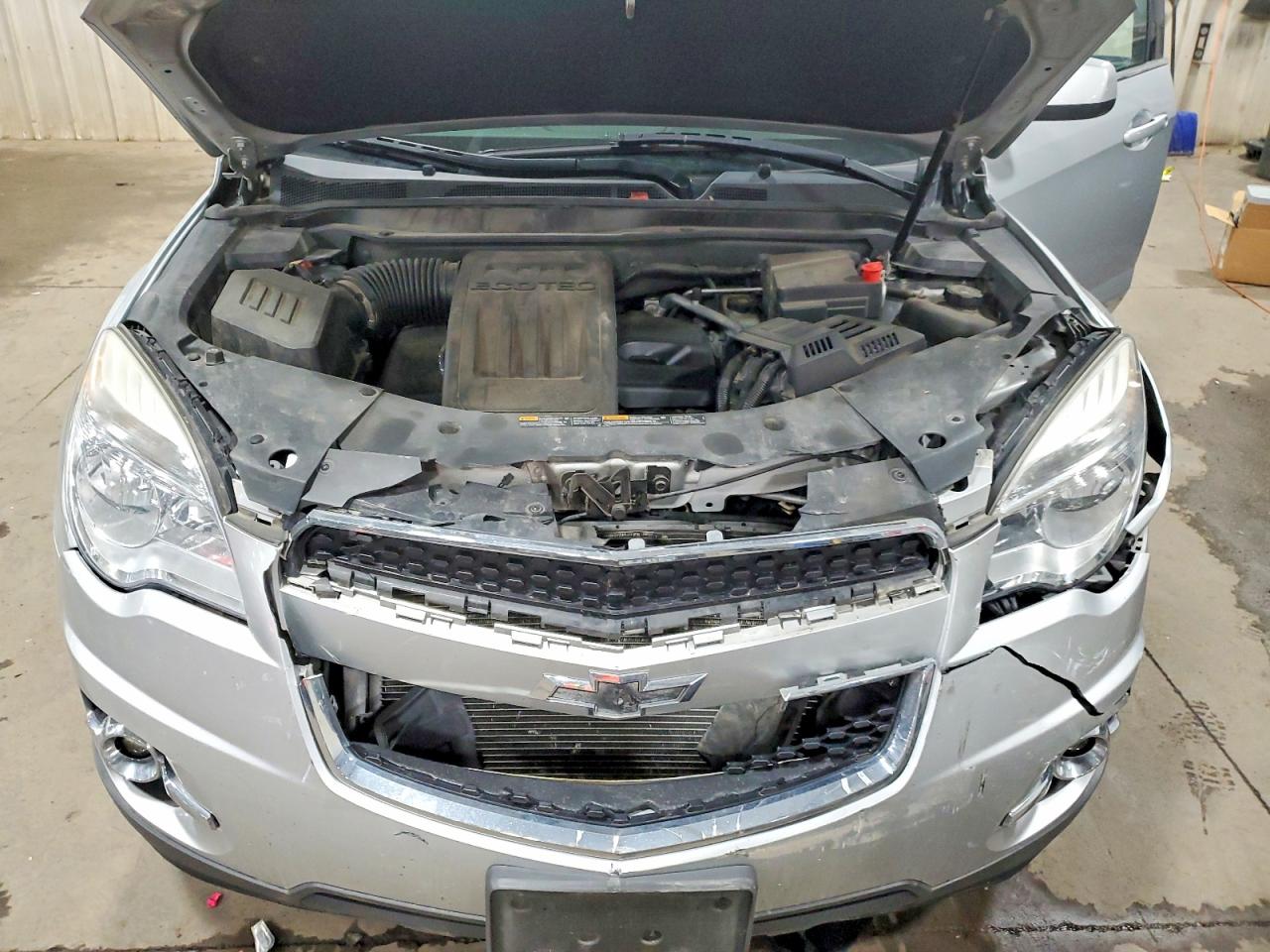2013 Chevrolet Equinox Lt Серебряный vin: 2GNALPEK1D6332726