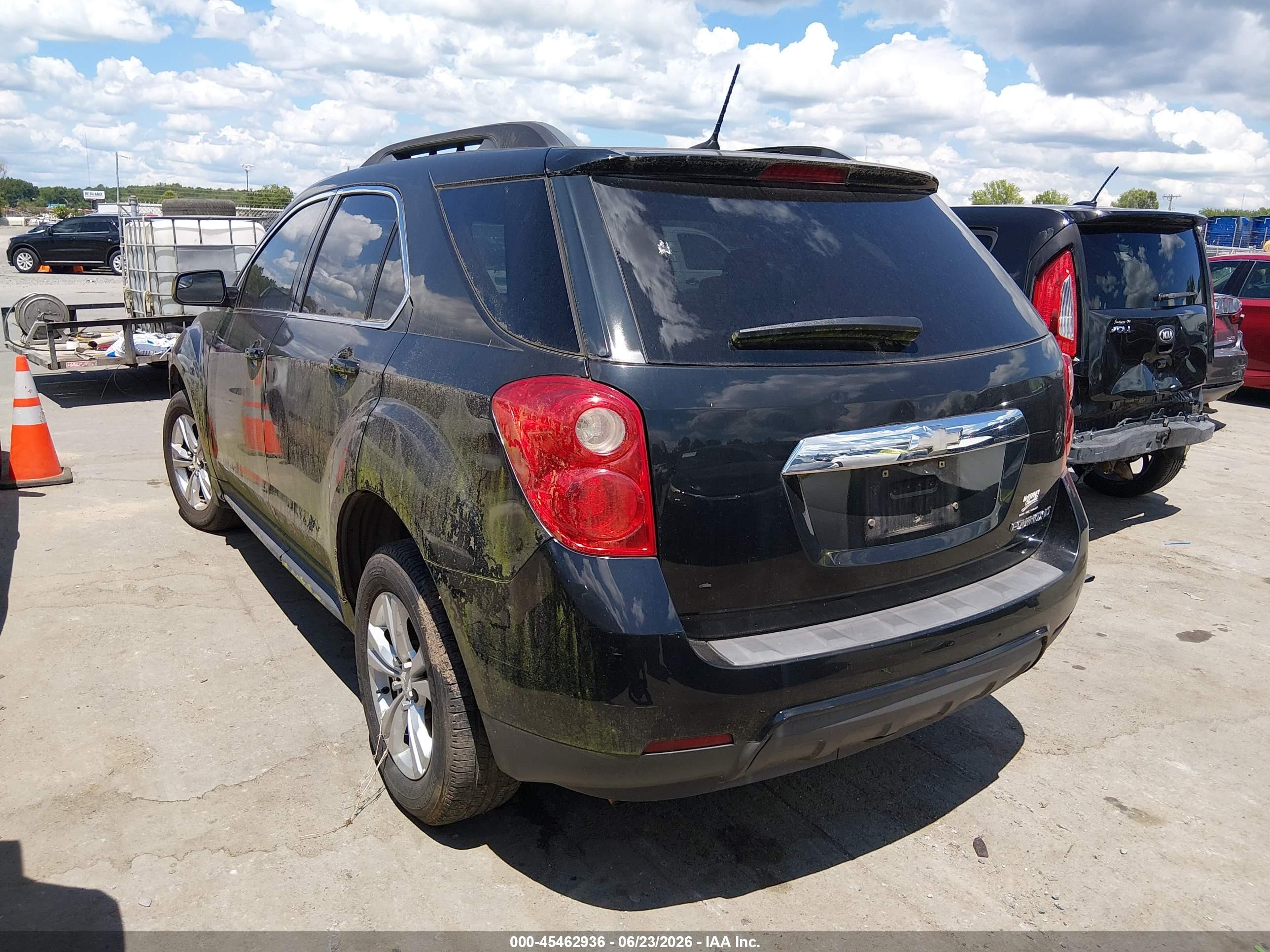 2013 Chevrolet Equinox Lt Black vin: 2GNALPEK1D6352958
